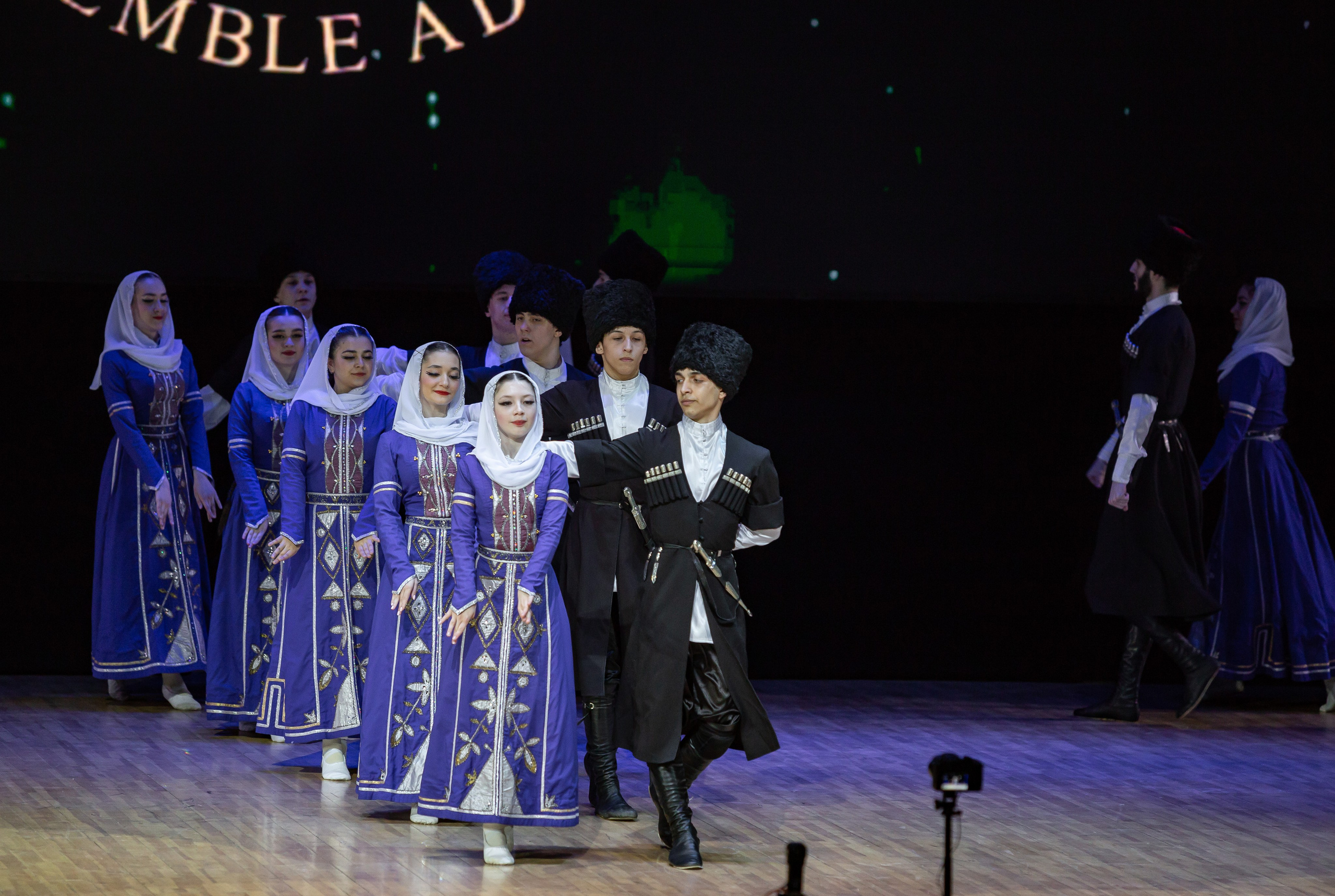 Юбилейный концерт танцевального коллектива «Адыги». Репортажный фотограф в Москве