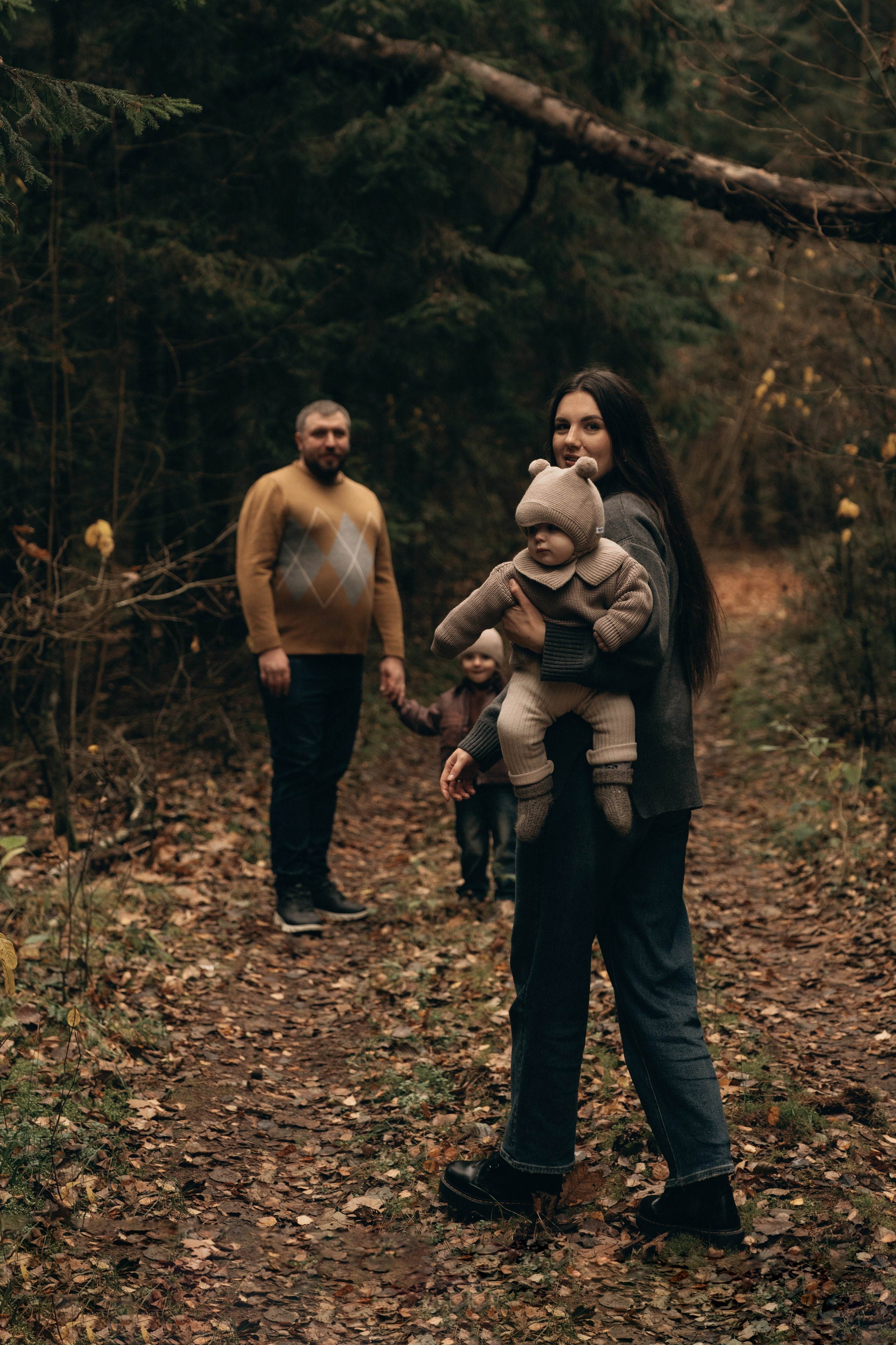 Осенняя семейная фотосессия. Ваш семейный фотограф в Минске — Вика Трегубова