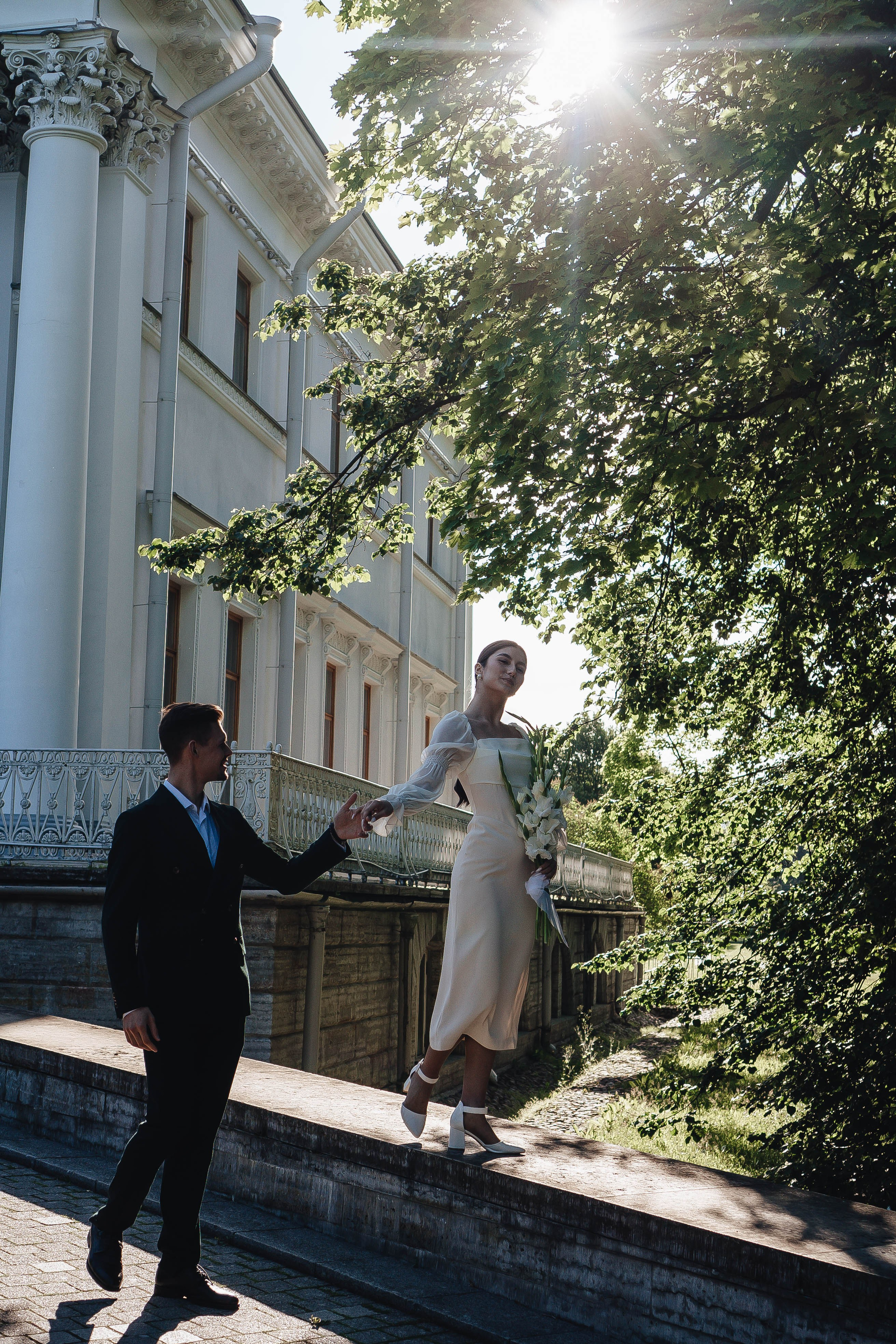 СВАДЕБНАЯ СЬЕМКА НА РАССВЕТЕ НА ЕЛАГИНОМ ОСТОРОВЕ. Профессиональный фотограф, Санкт-Петербург — Виктория Богомолова