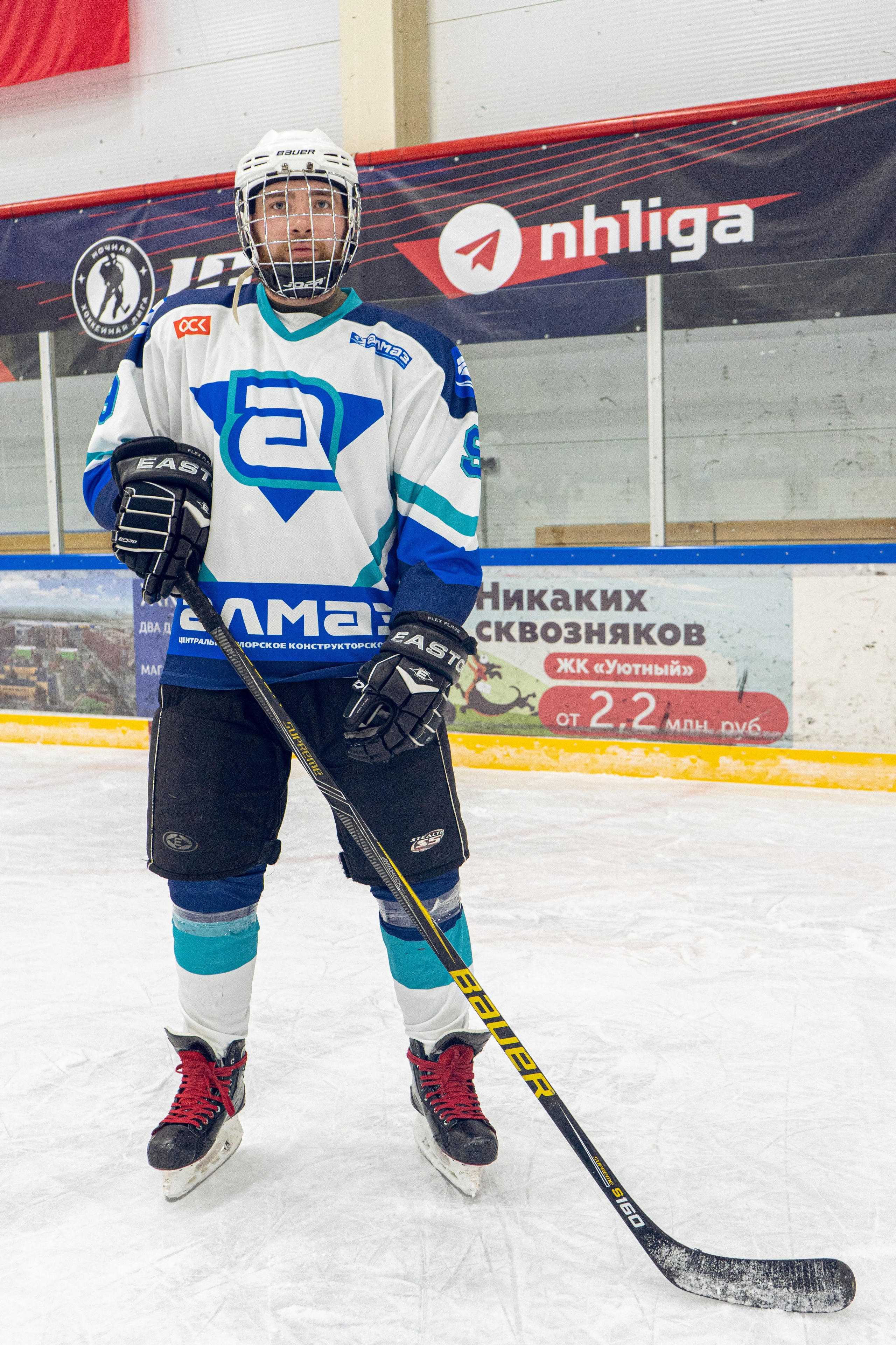 Тренировка по хоккею «ЦМКБ «Алмаз»