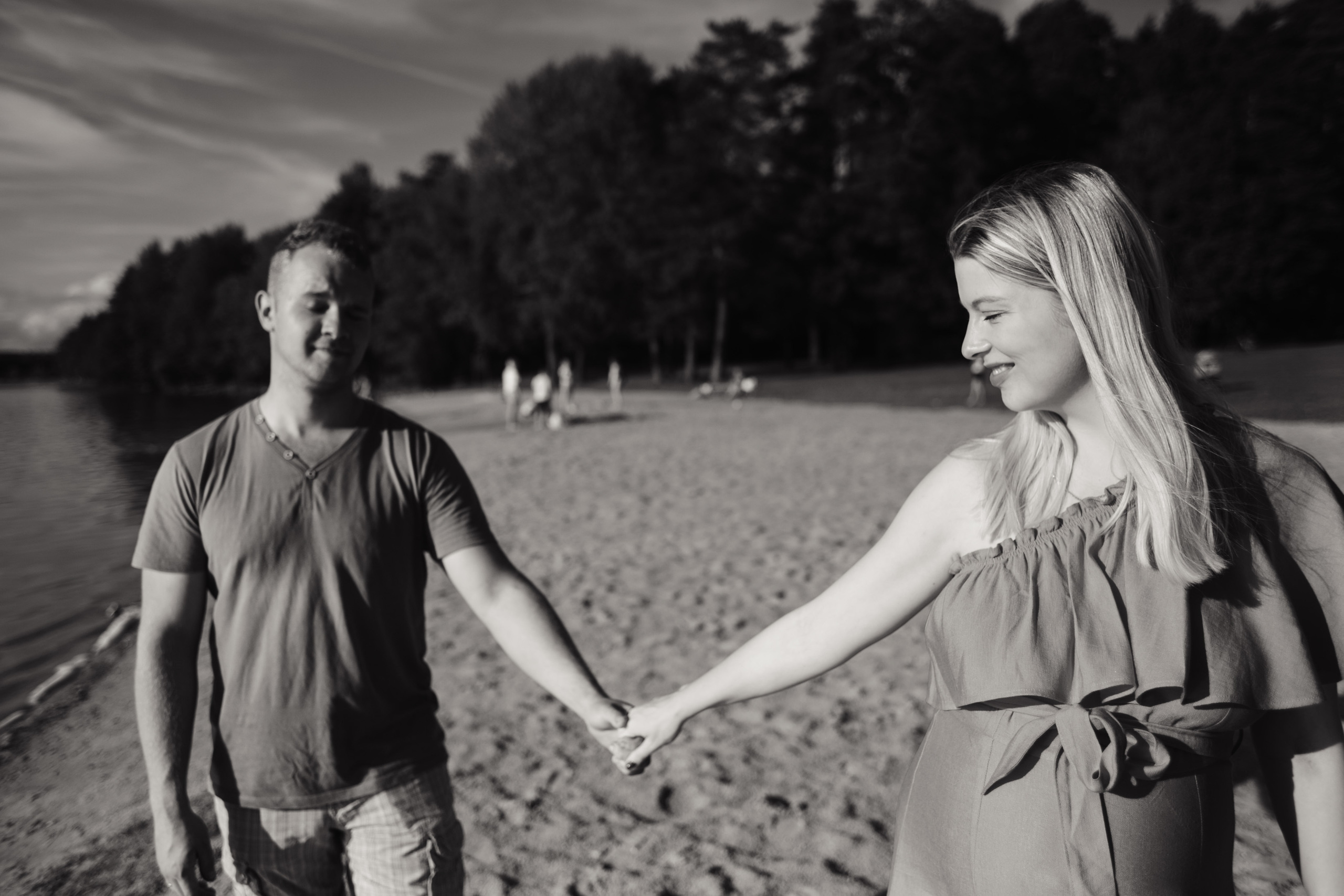 Андрей и Аня и малыш. Фотограф Фототерапевт Минск