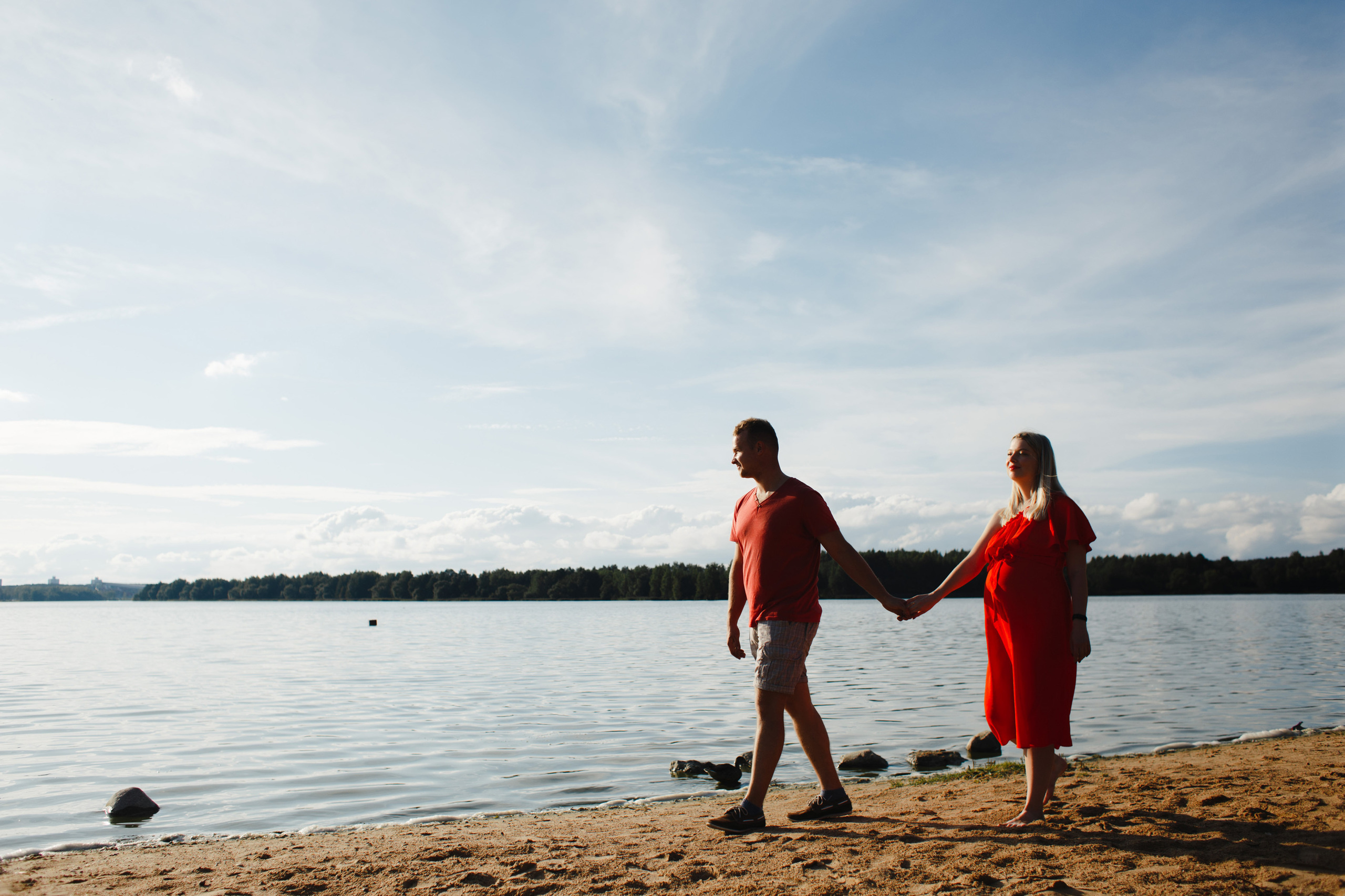 Андрей и Аня и малыш. Фотограф Фототерапевт Минск
