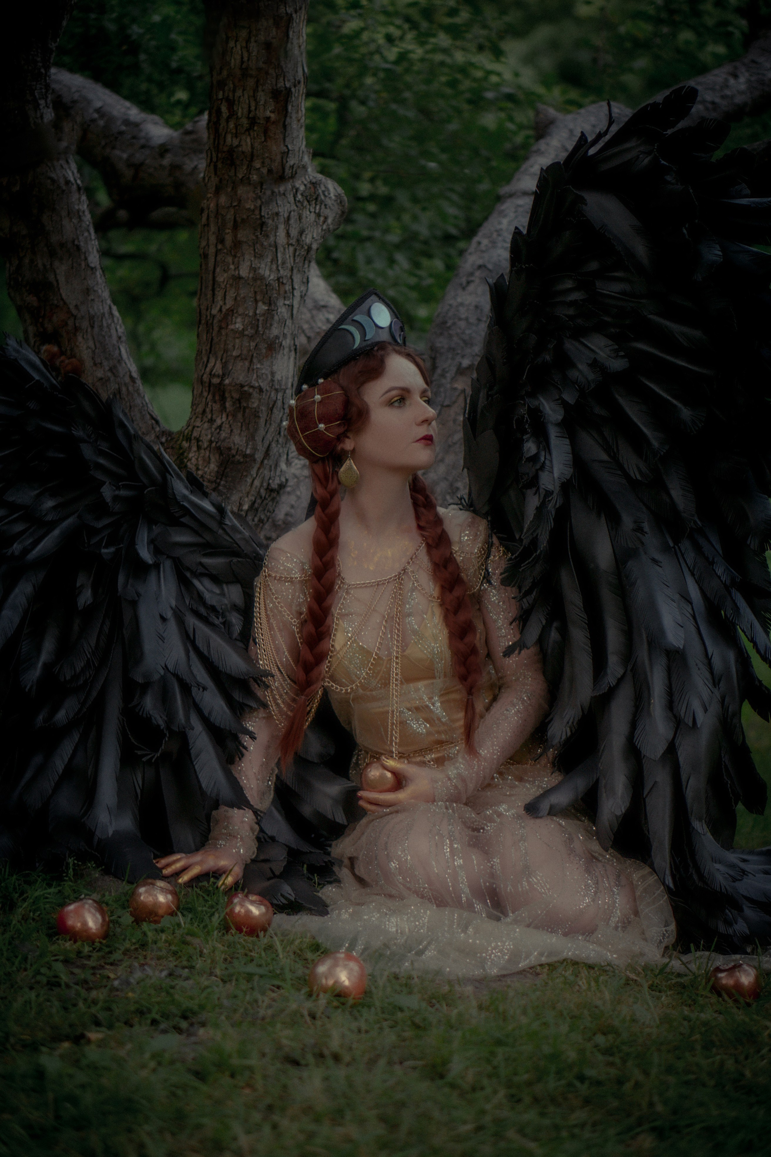 Птица-Сирин. Художественный фотограф Салаева Алина