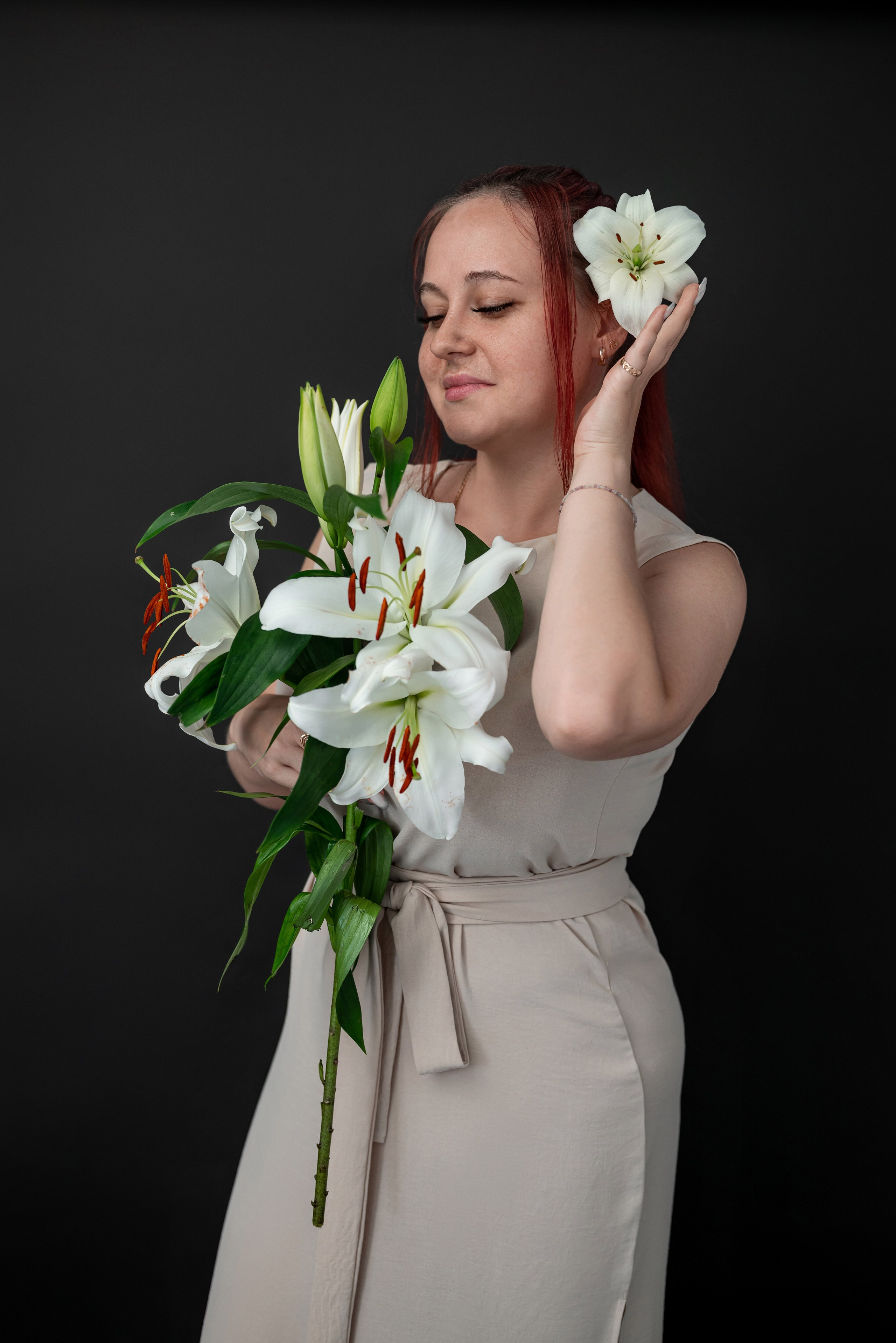 Фотопроект *Белые лилии*. Фотограф в городе Салават
