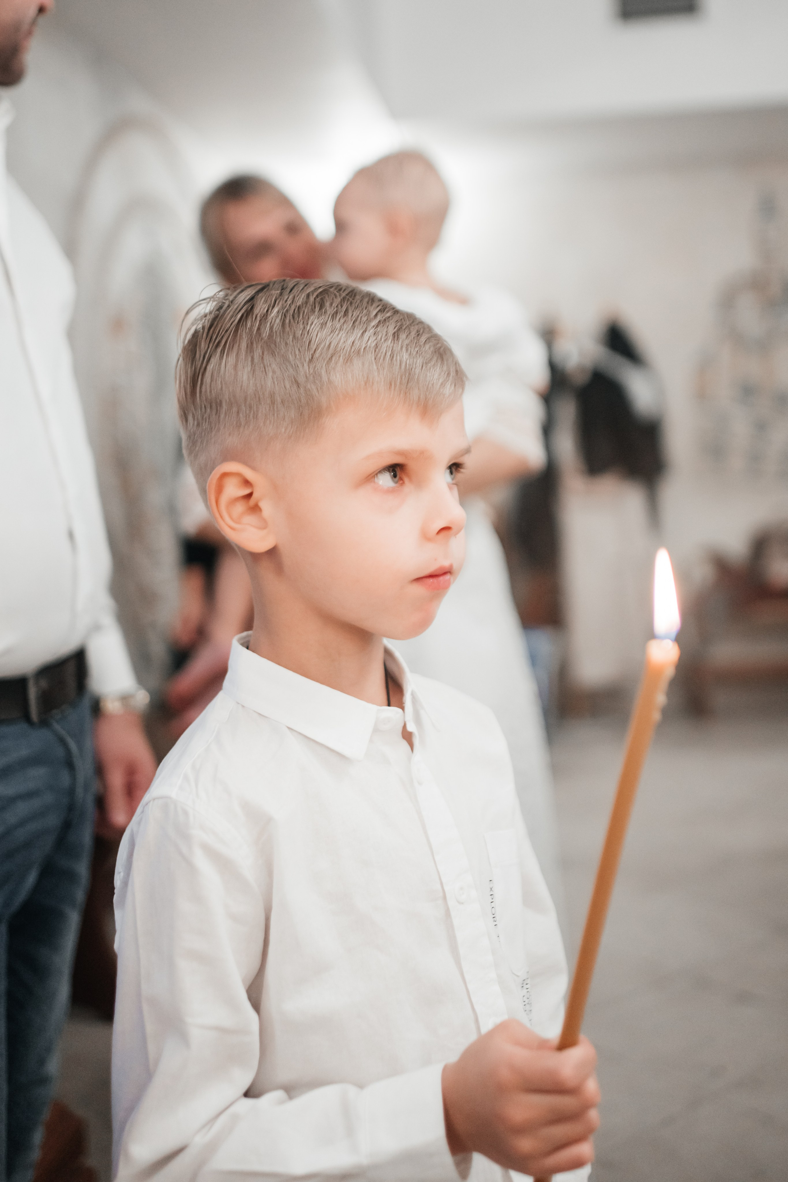 Крещение Артемия. Семейный фотограф в Москве и Подмосковье Иванова Нина
