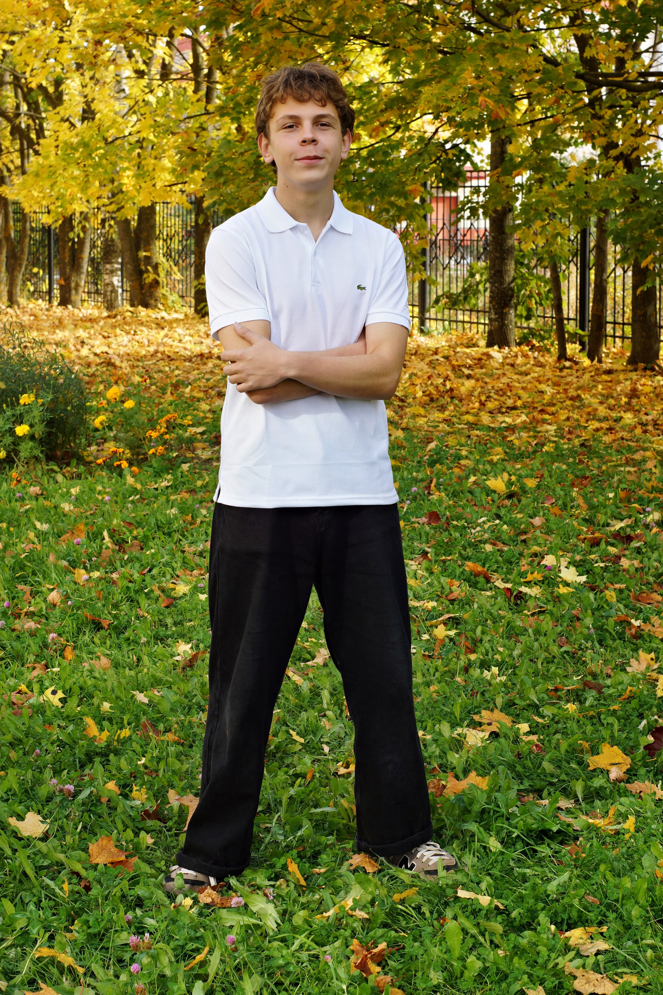 Осенняя фотосессия в школе г. Йошкар-Ола