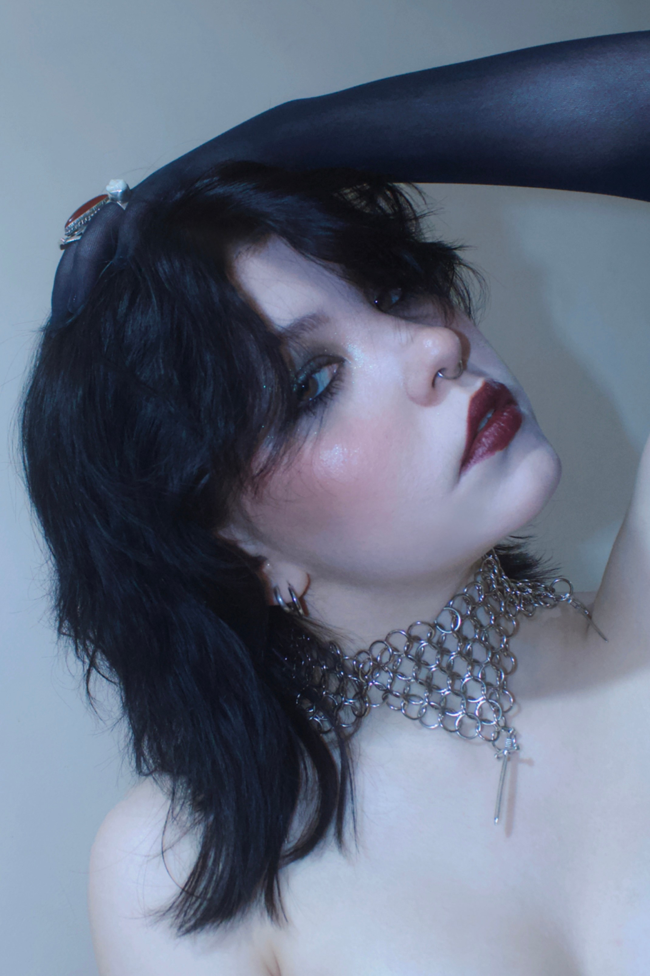 Чокеры из кольчуги. Украшения из кольчуги в Москве Соня Спросонья