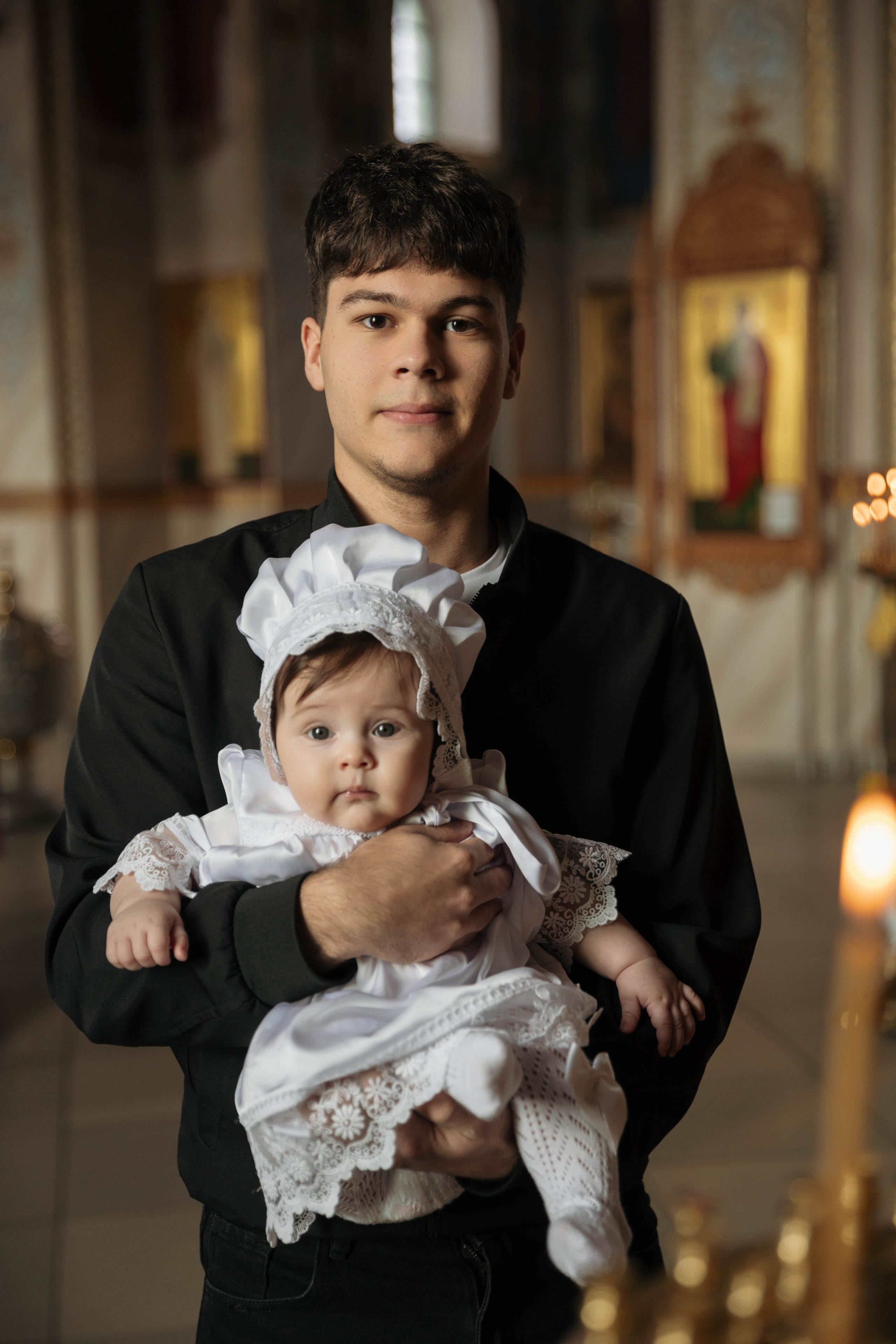 Таинство Крещения Есении. Фотограф Сальск Катерина