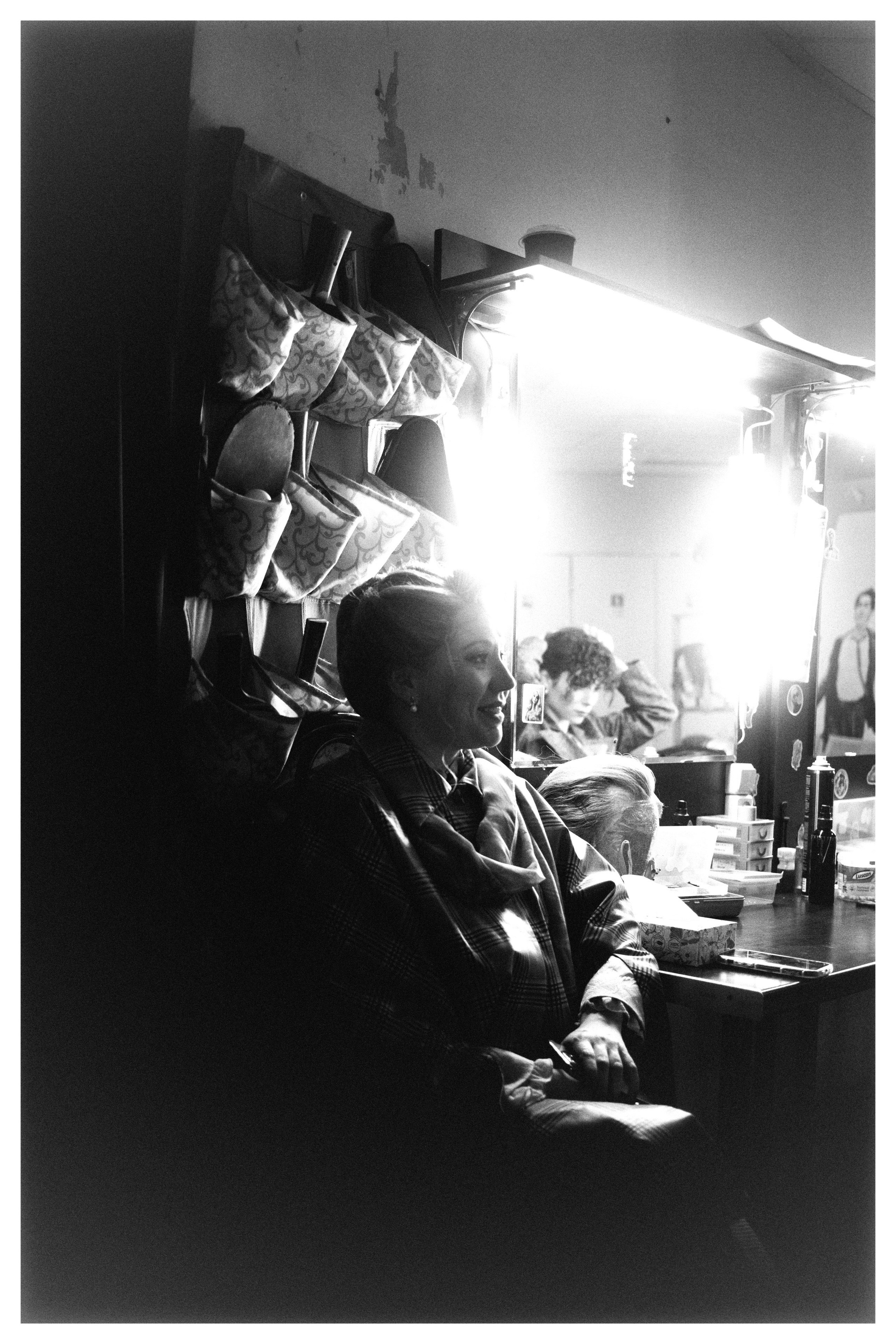 Theatre backstages. Portrait and backstage photographer Nina Crane
