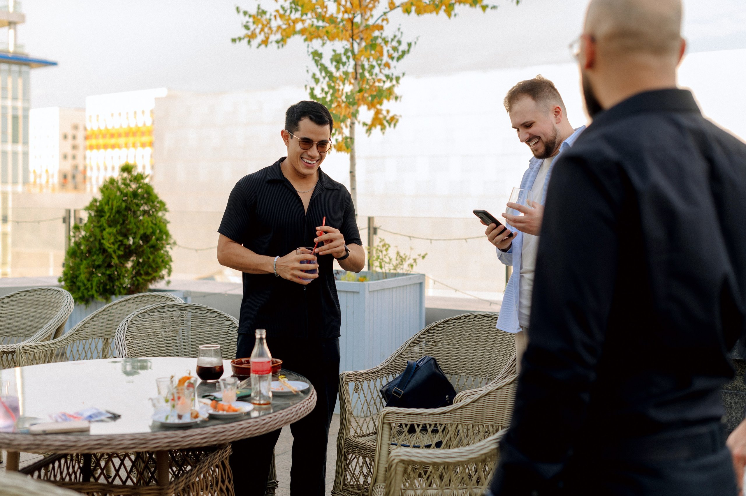 Rooftop party. Шашкова Вероника / Свадебный и семейный фотограф Москва и Ярославль