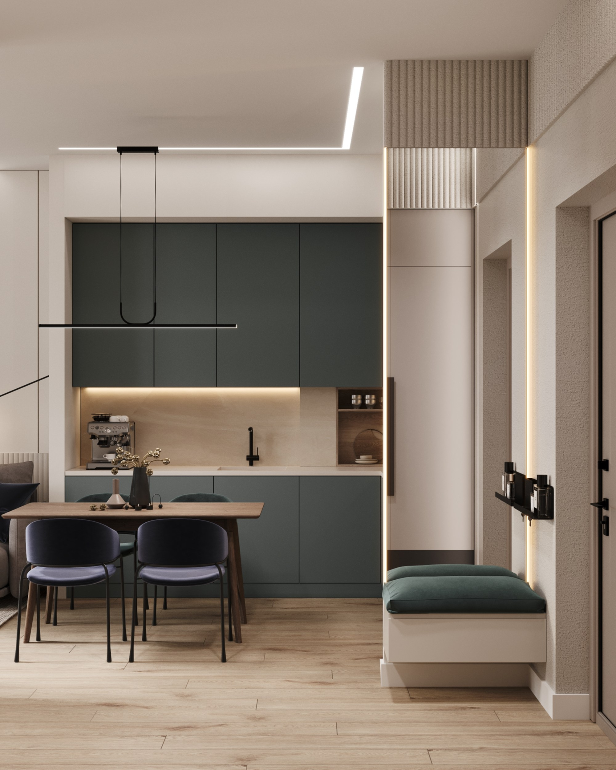 ЖК Almond | 70 m² | 2023. 3D Визуализатор Великородная Виктория