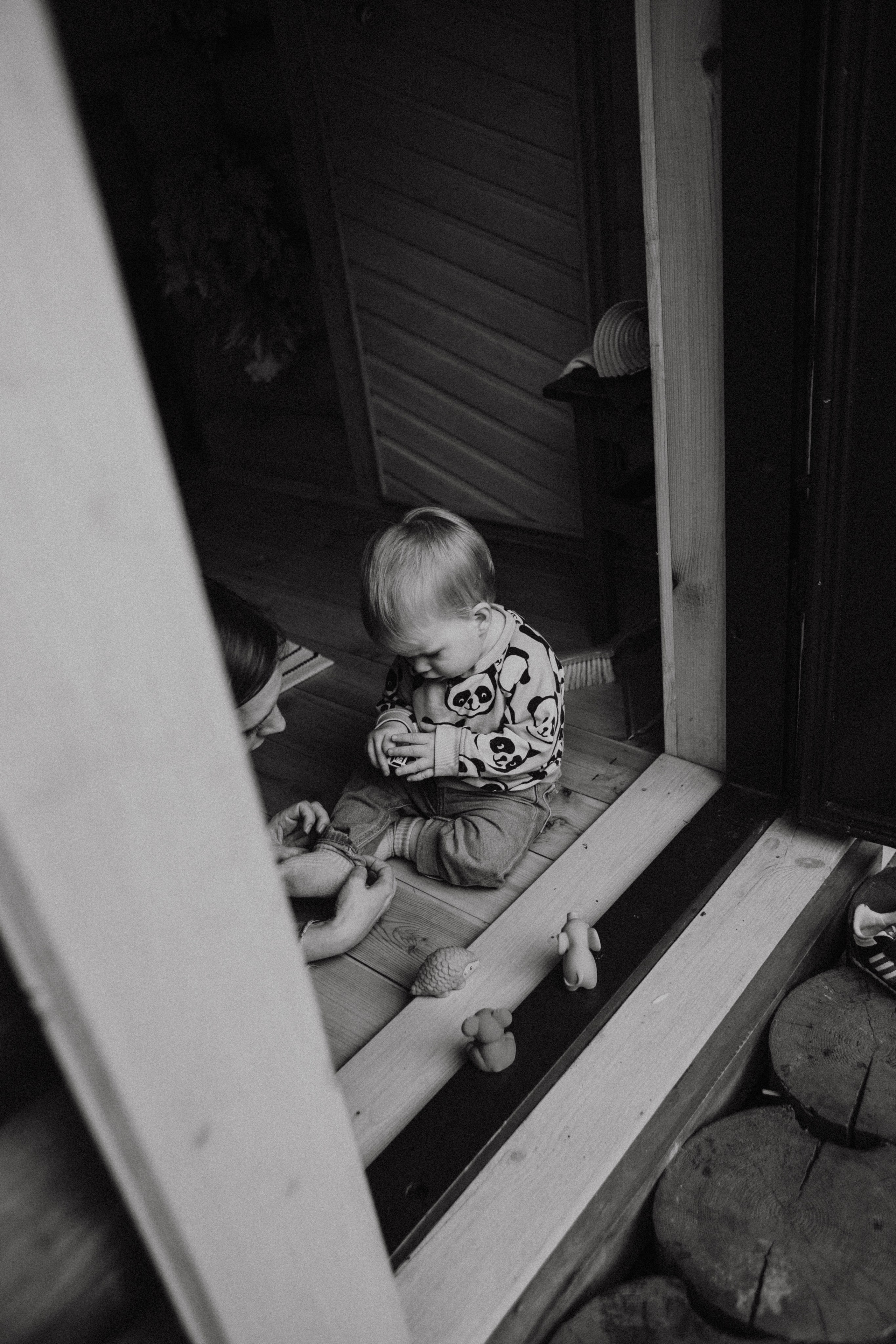 Сева у бабушки. Фотограф в Нижнем Новгороде