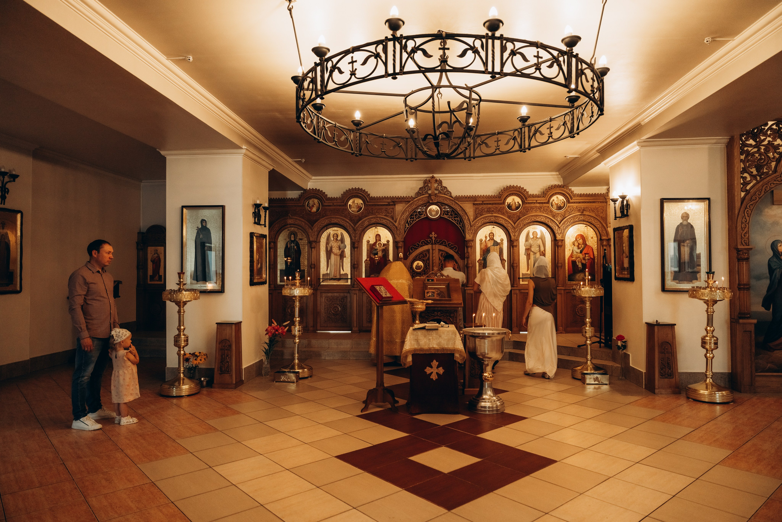 Крещении Есении. Фотограф Мария Миллс | Минск