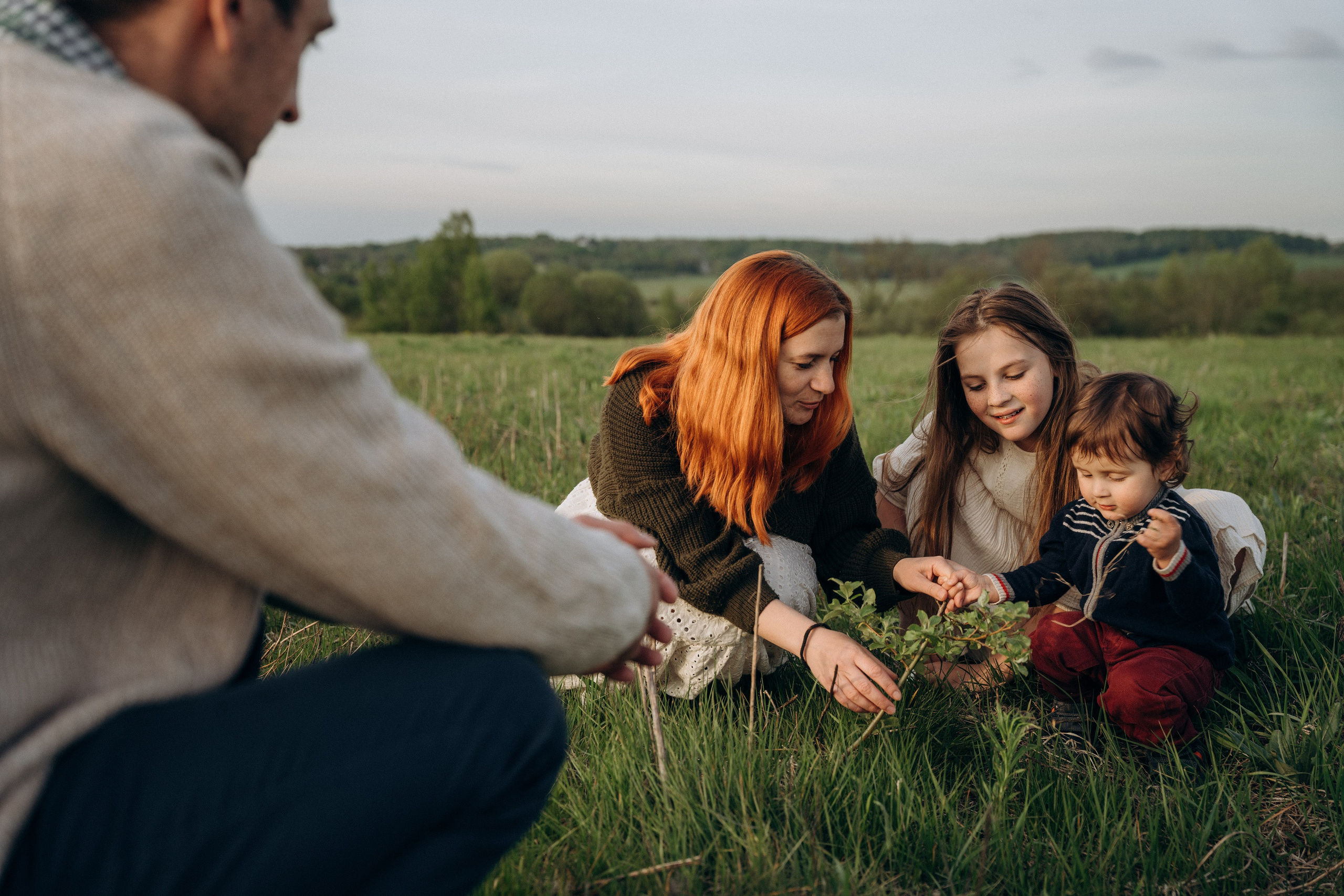 Семья Коломиных. Семейный фотограф в Клину и Москве Елена Храпунова