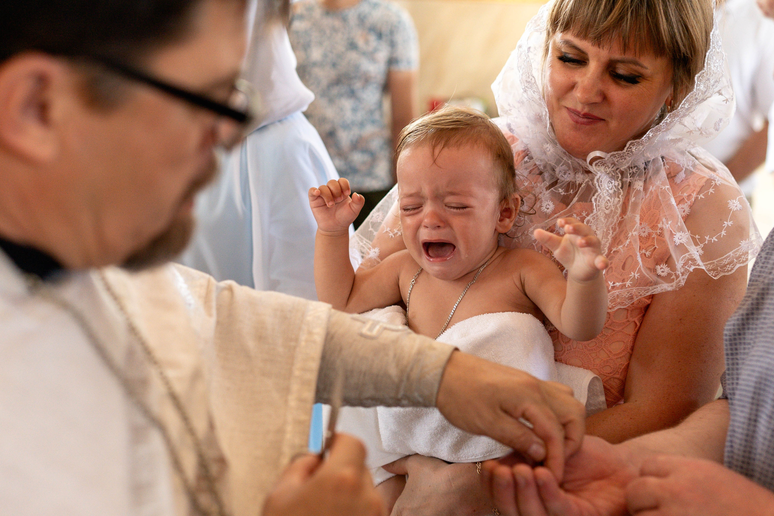 Таинство крещения Сережи. MariTaran