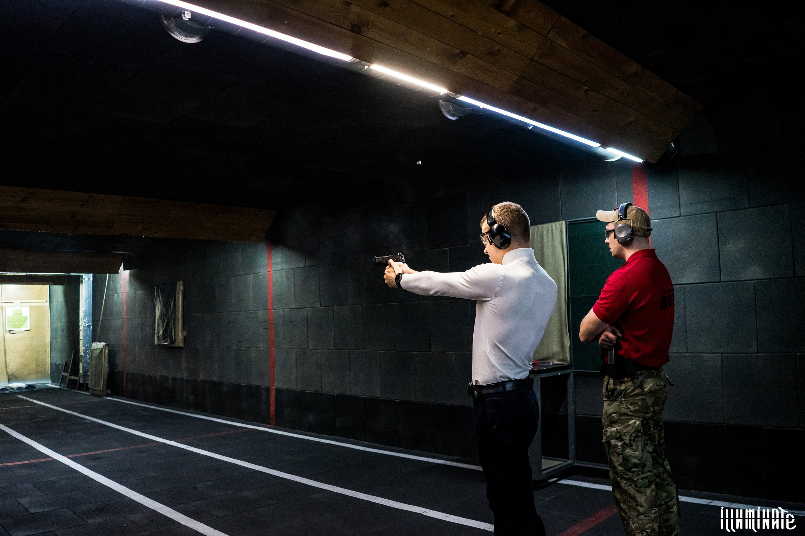 Стрелковый клуб ВОЛК. Фотограф в Воронеже Ольга Космодемьянская