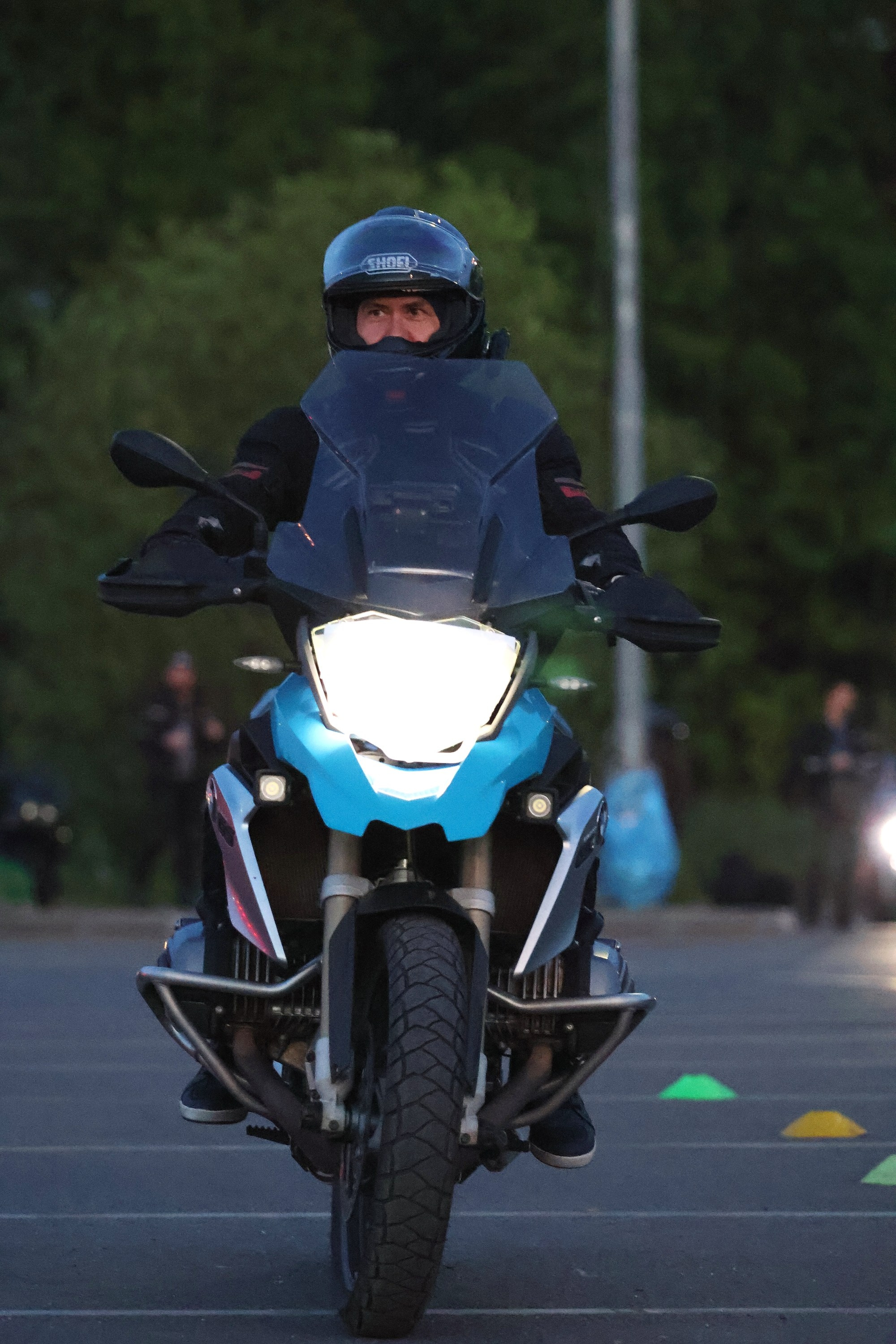 Мотоучебка. Занятия на площадке. Спортивный и репортажный фотограф Ермакова Светлана