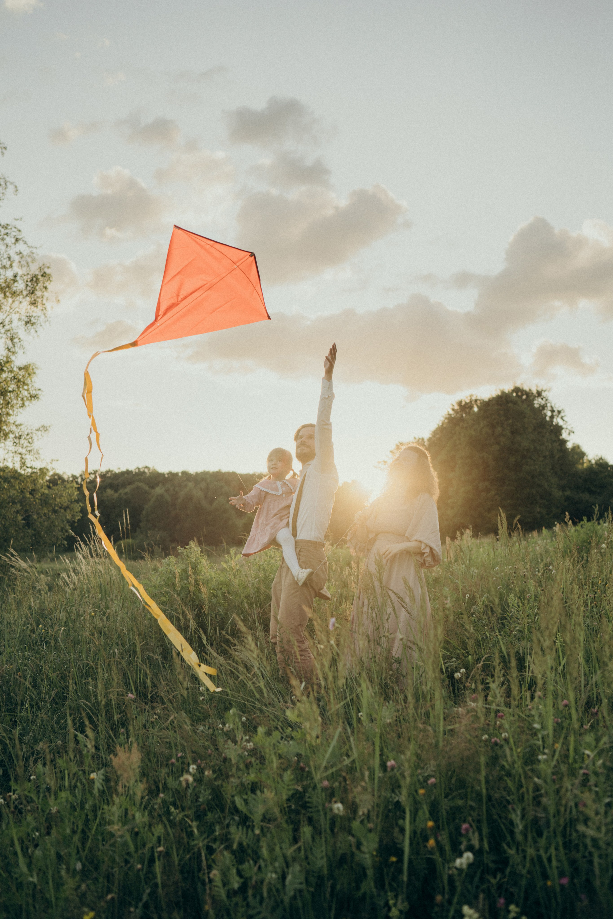 Закатная история. Семейный фотограф в Москве Елена Гильманова