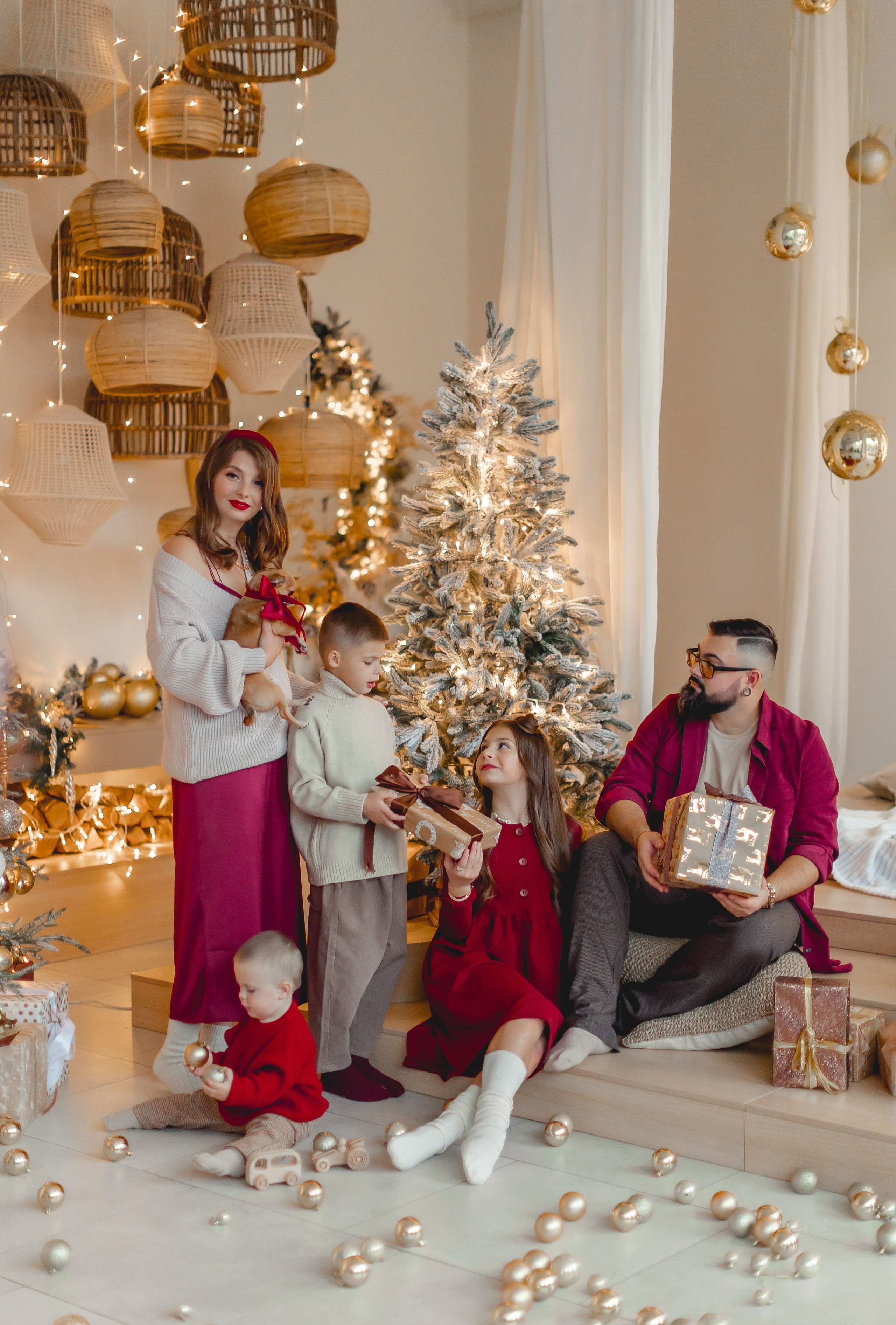 Новый год. Семейный фотограф в Москве Татьяна Болтиева