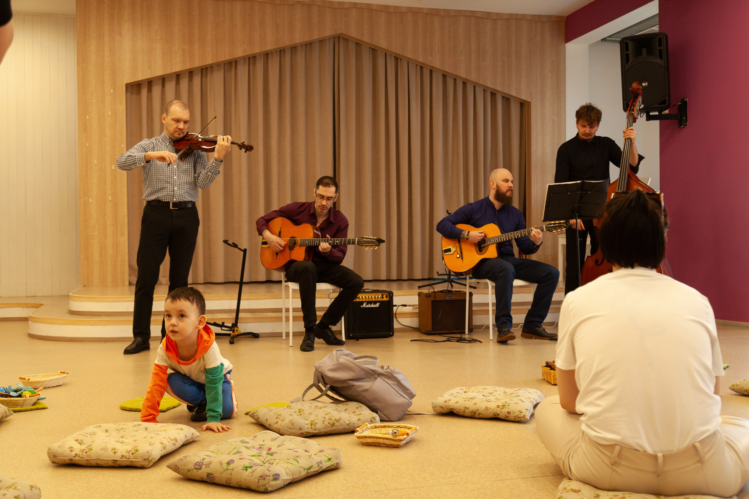 Детский концерт. Джаз-бэнд «МанушМануш». Золотые Бусины. 22.02.2025. Профессиональное фото в Казани: от идеи до результата. Фотограф Яна Мур