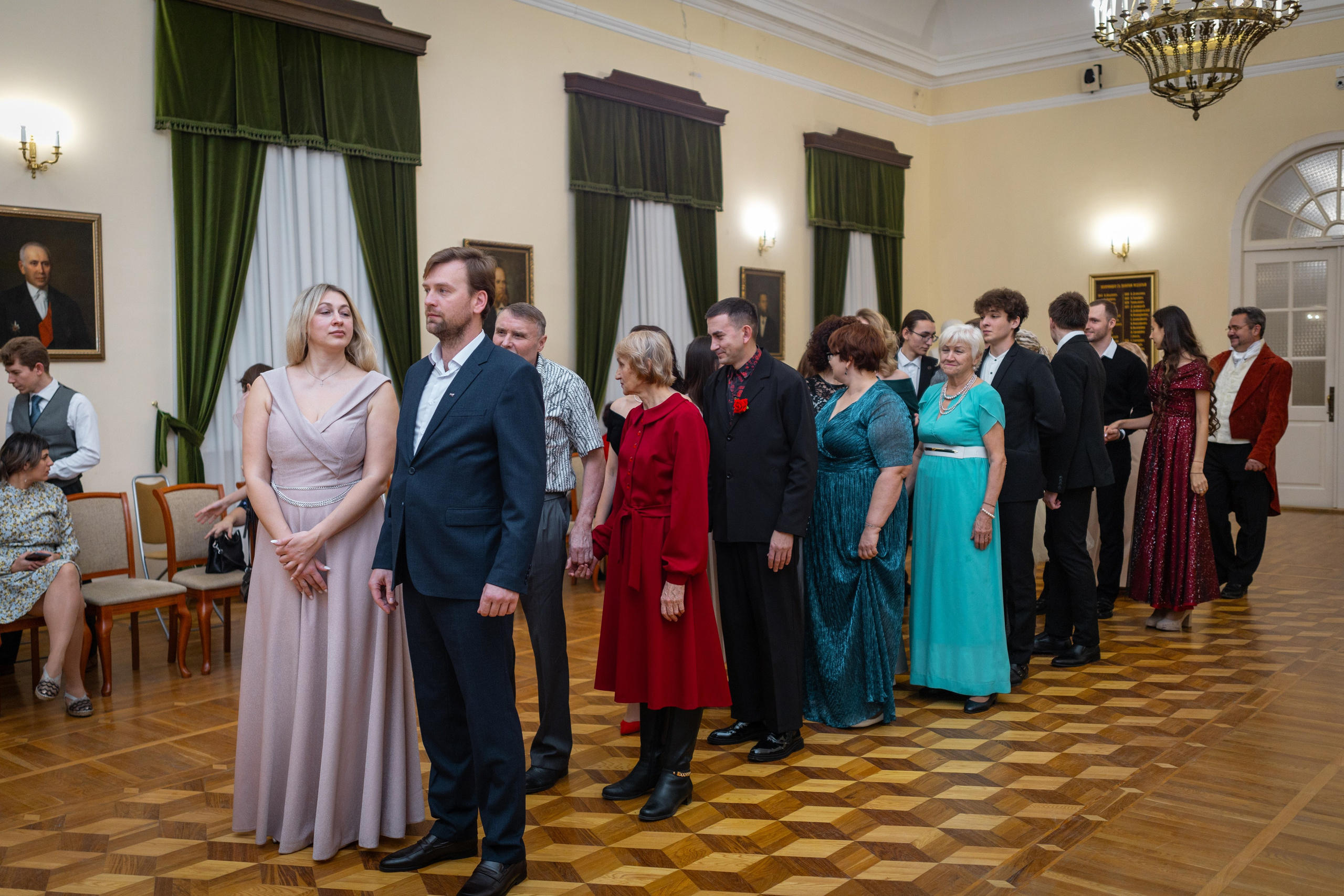 Новогодний бал в музее А. П. Чехова. Фотограф Наталья Матвеева