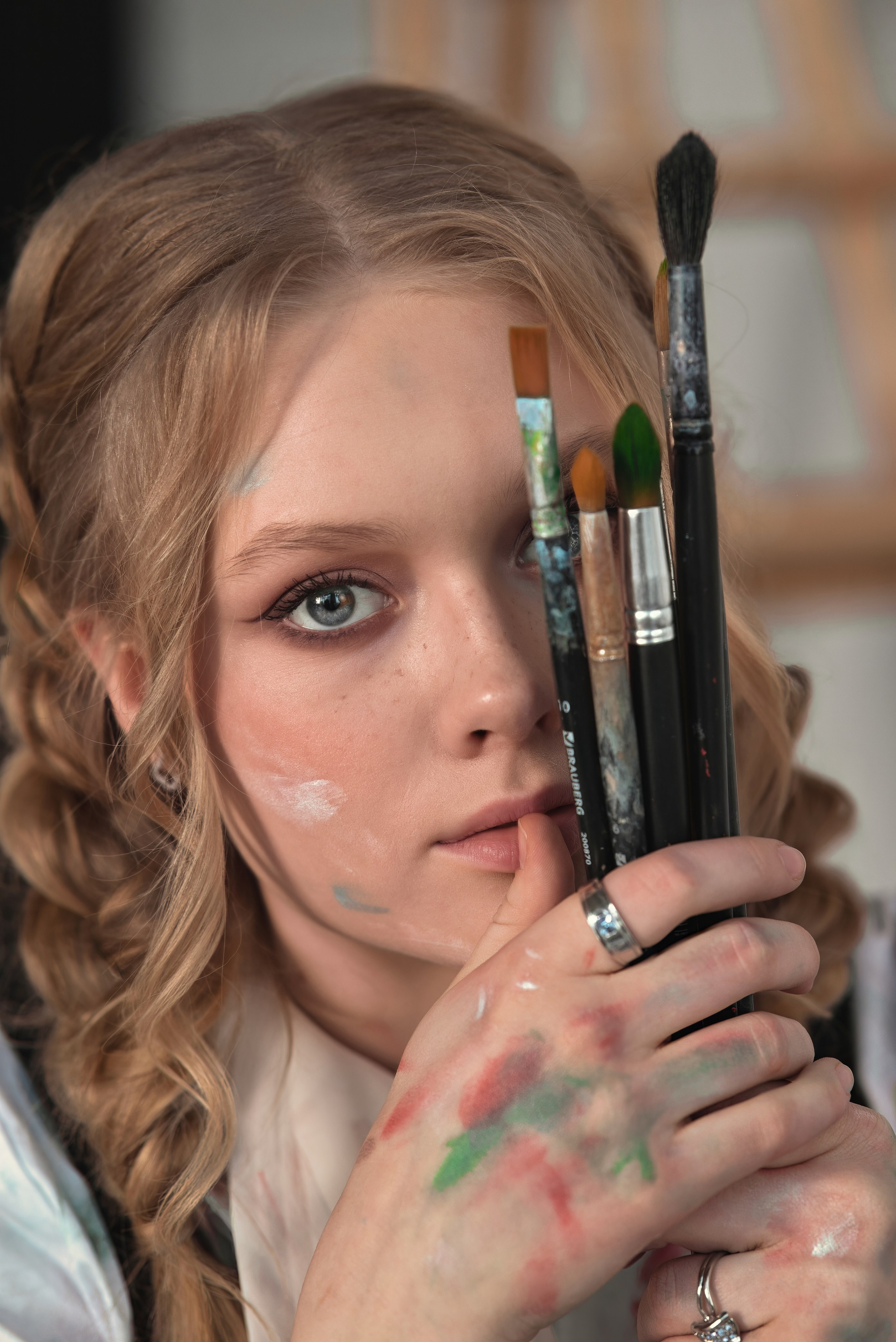 Художница. Фотограф Денис Кривопусков