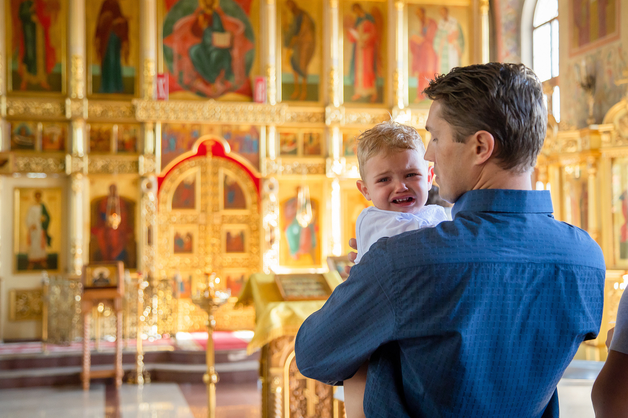 ТАИНСТВО КРЕЩЕНИЯ ИВАНА. Фотограф в Москве Ольга Колесникова