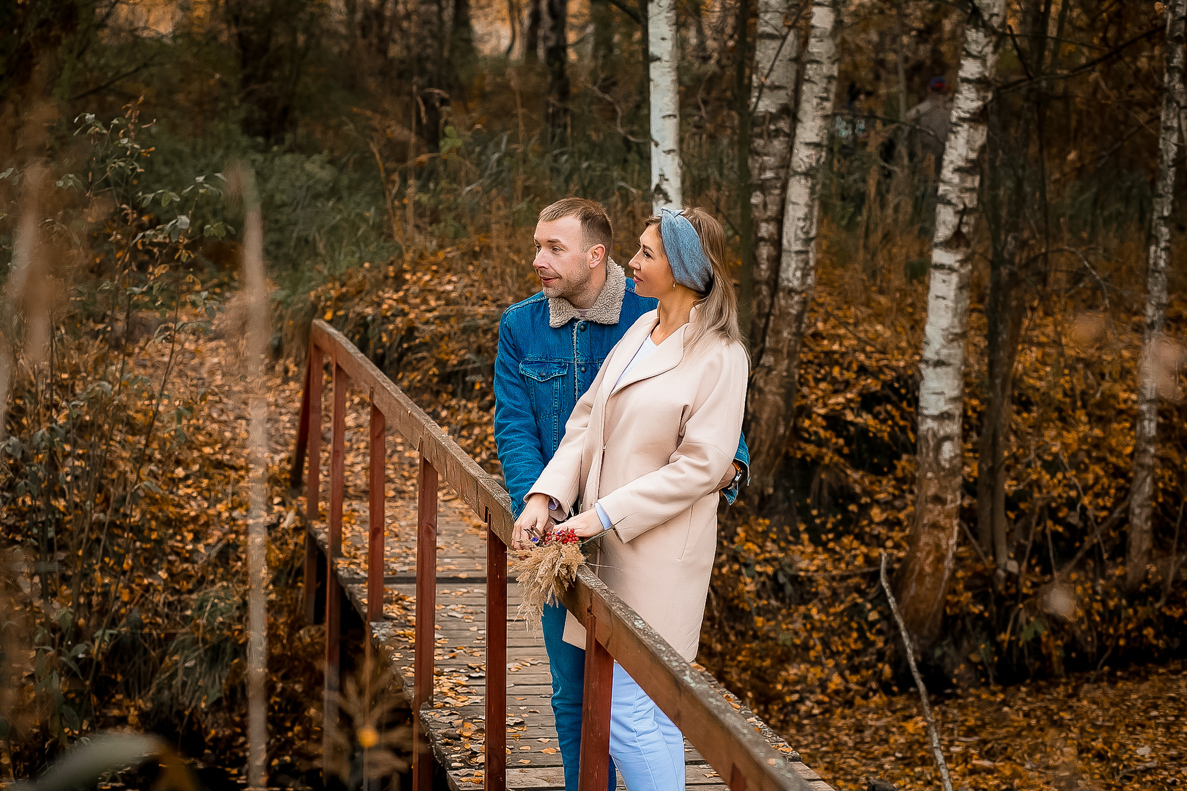 ОСЕНЬ. АЛЕНА И АЛЕКСЕЙ. Фотограф в Москве Ольга Колесникова