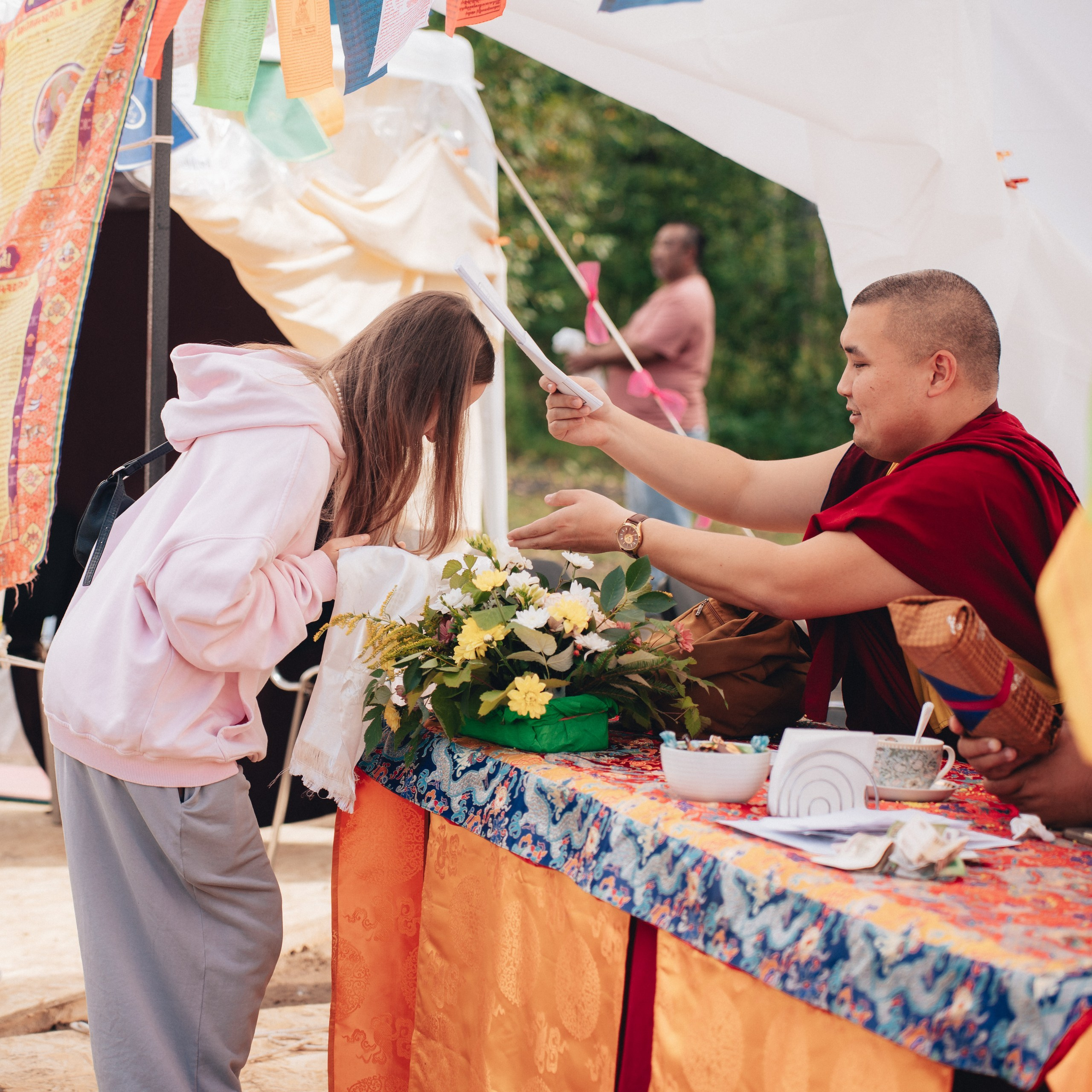 Фоторепортаж открытия буддийской ступы Примирения в с. Погатиха Нижегородской области. Фотограф в Москве
