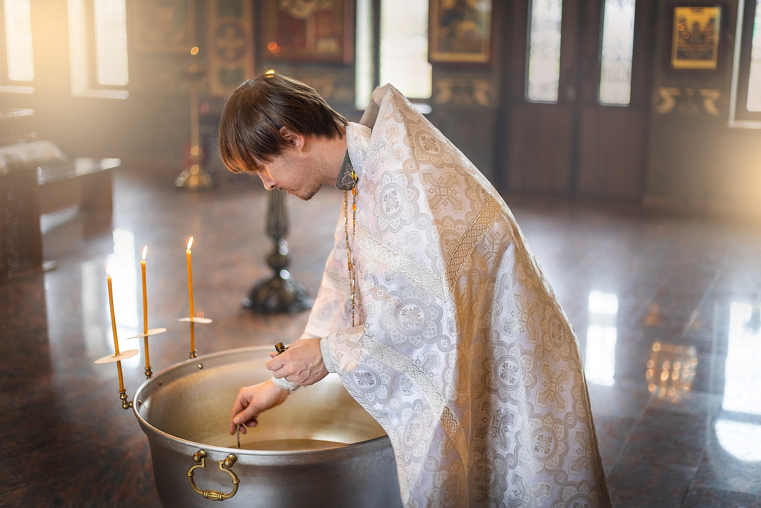 КРЕЩЕНИЕ. Фотограф Юлия Бусыгина