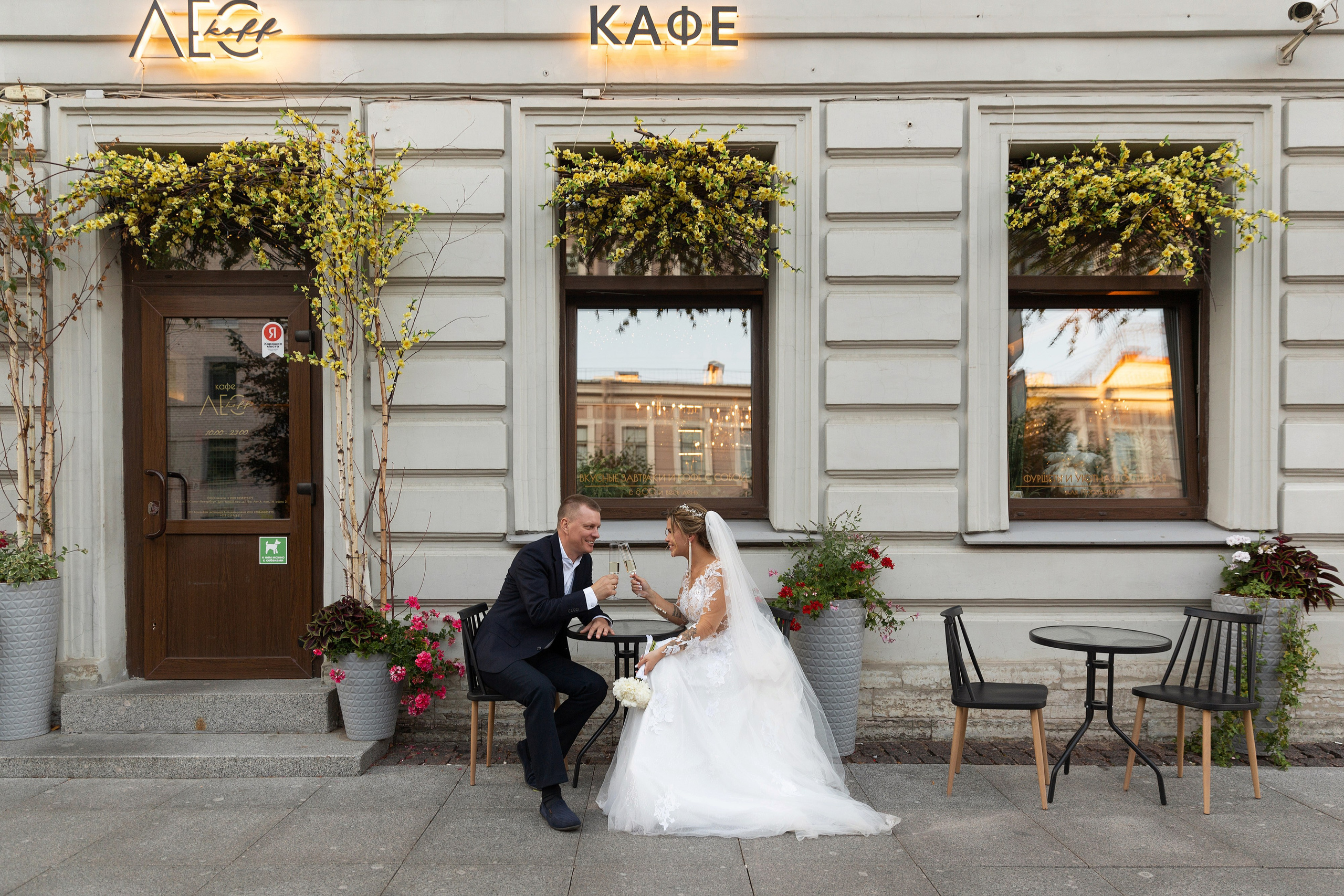 Свадебная съемка Юли и Юры. Свадебный и портретный фотограф в Санкт-Петербурге Надежда Чечулина
