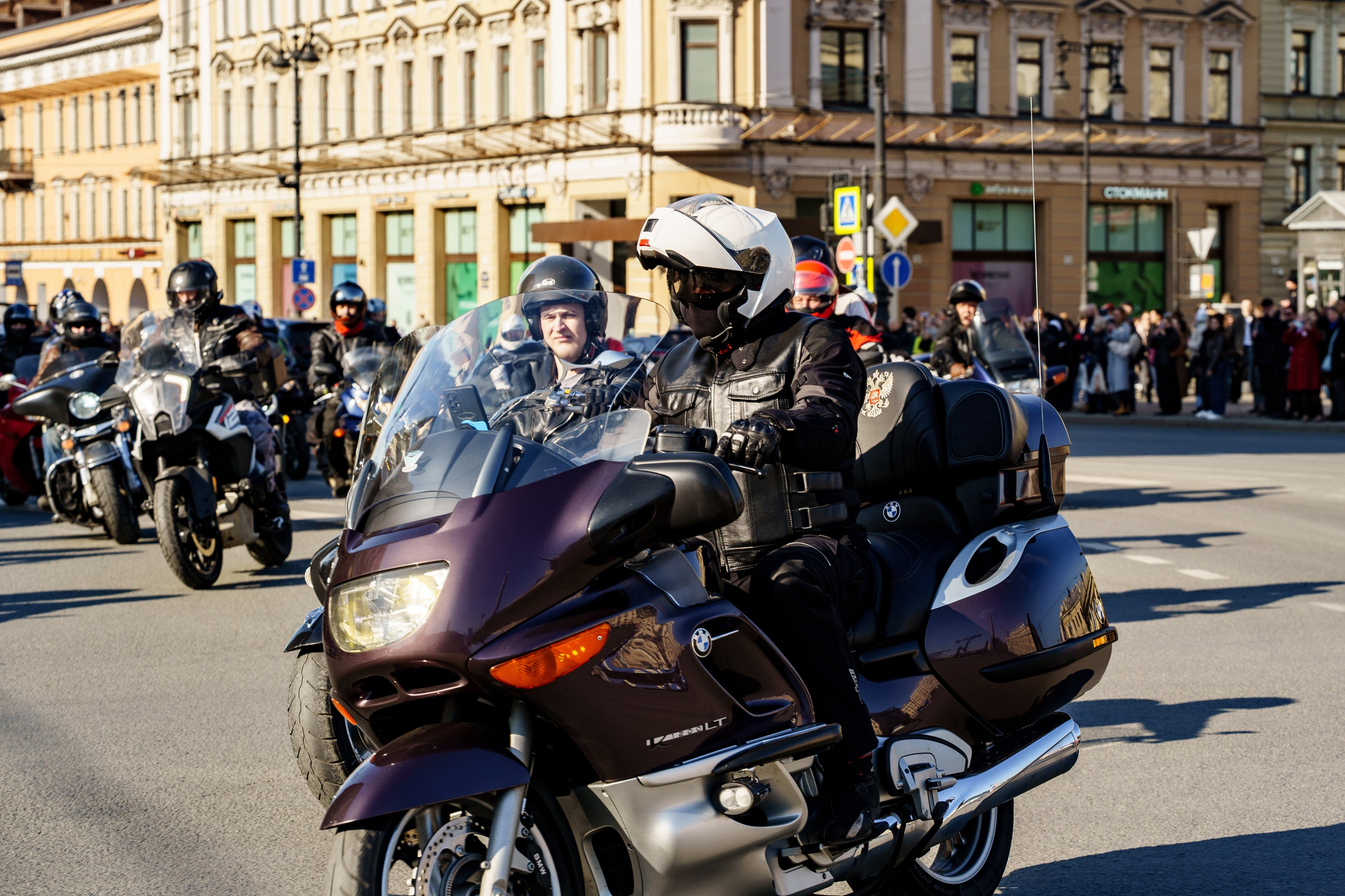 Прохват мотоклуба Norman Riders ч.1. Концертный и репортажный фотограф в Санкт-Петербурге Слава Пахомов