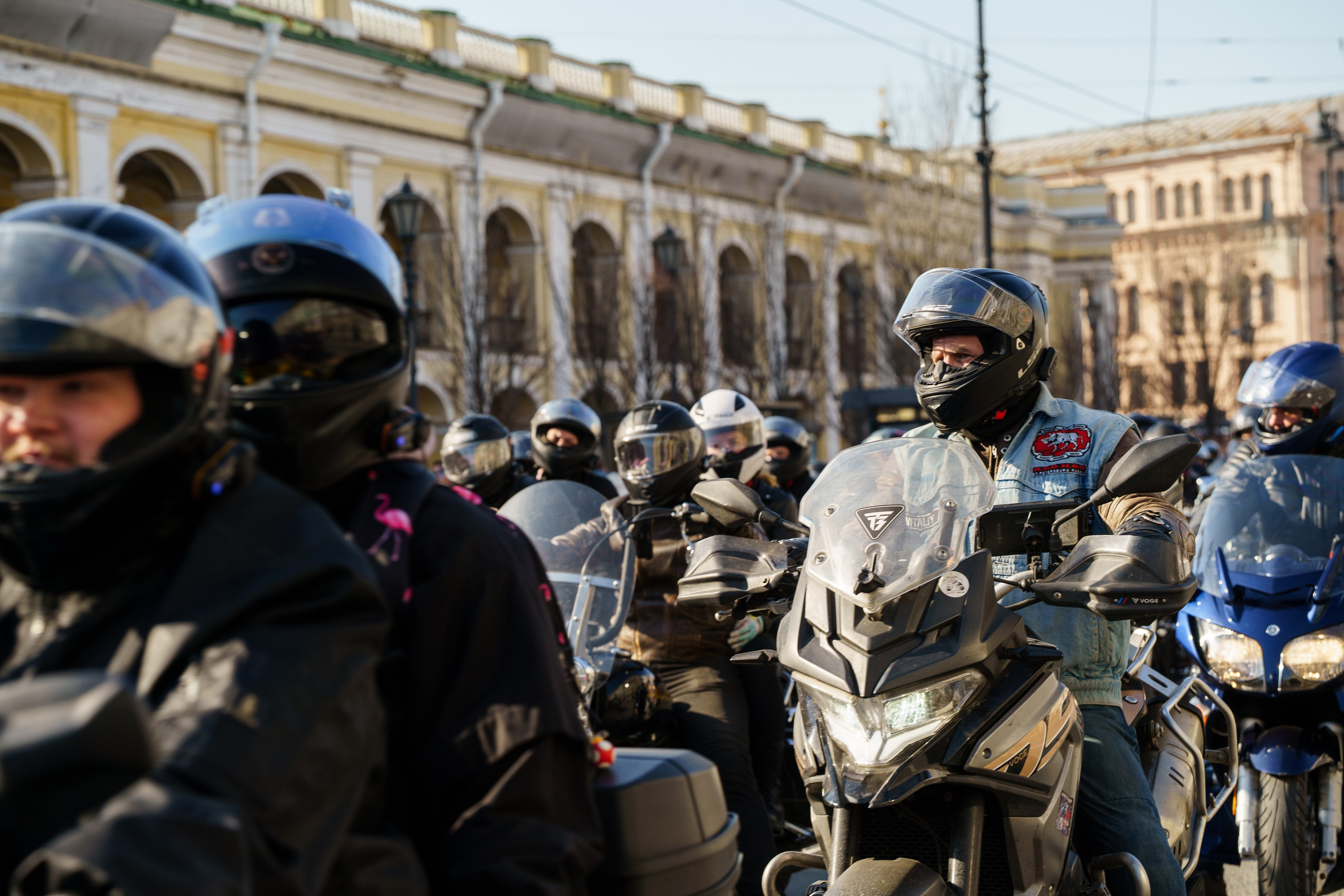 Прохват мотоклуба Norman Riders ч.1. Концертный и репортажный фотограф в Санкт-Петербурге Слава Пахомов