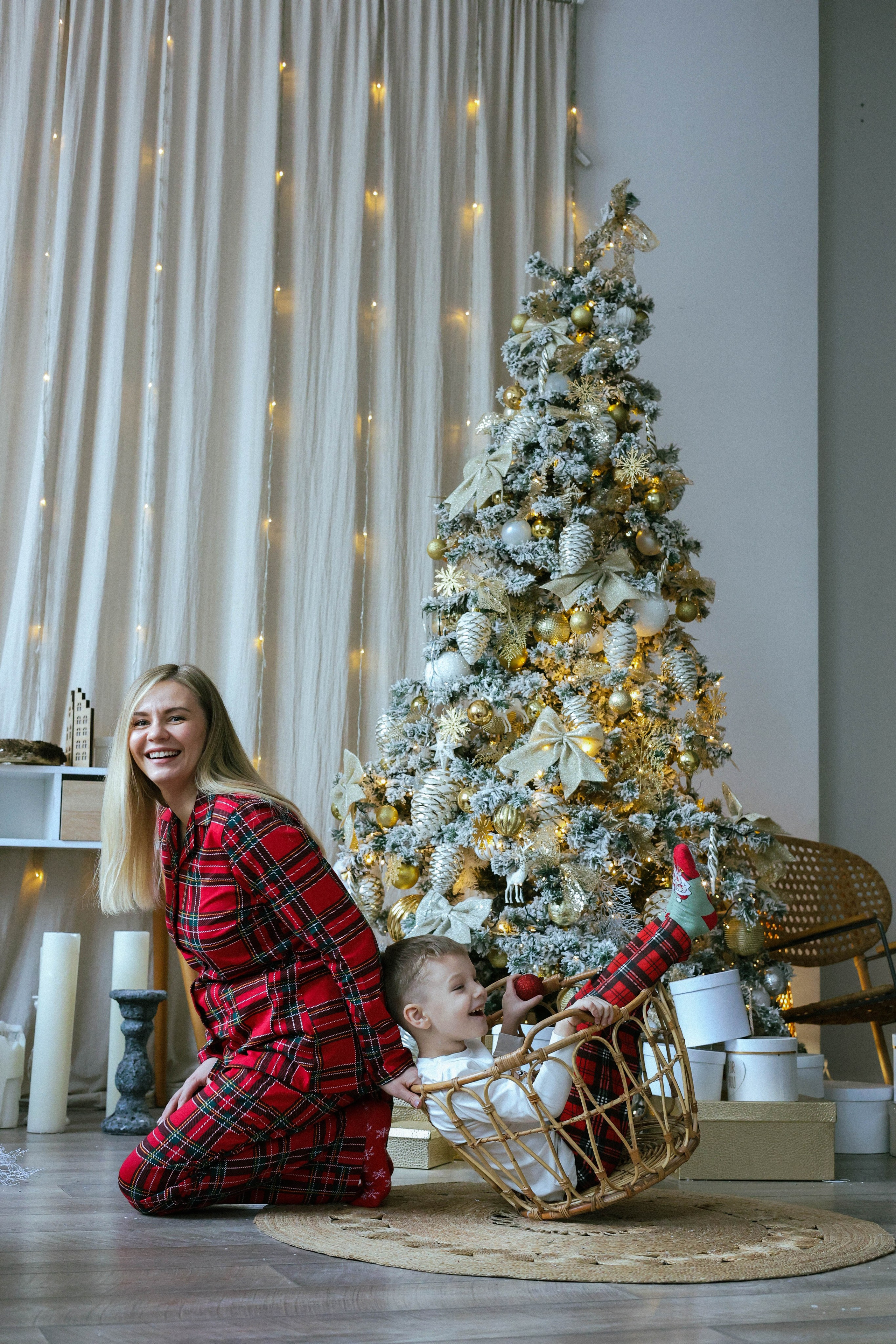 Новогодняя история «Светлана и Алексей». Фотограф в Москве Анастасия Калинина