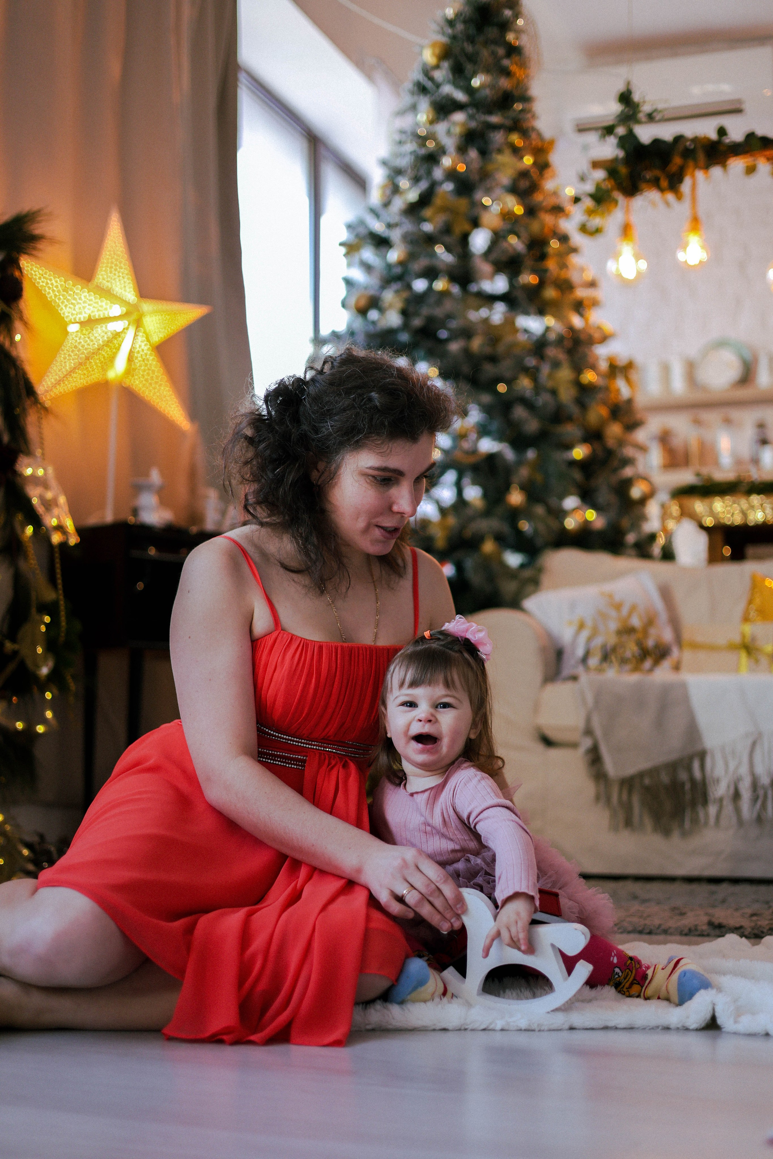 Новогодняя история «Нелля и ее семья». Фотограф в Москве Анастасия Калинина