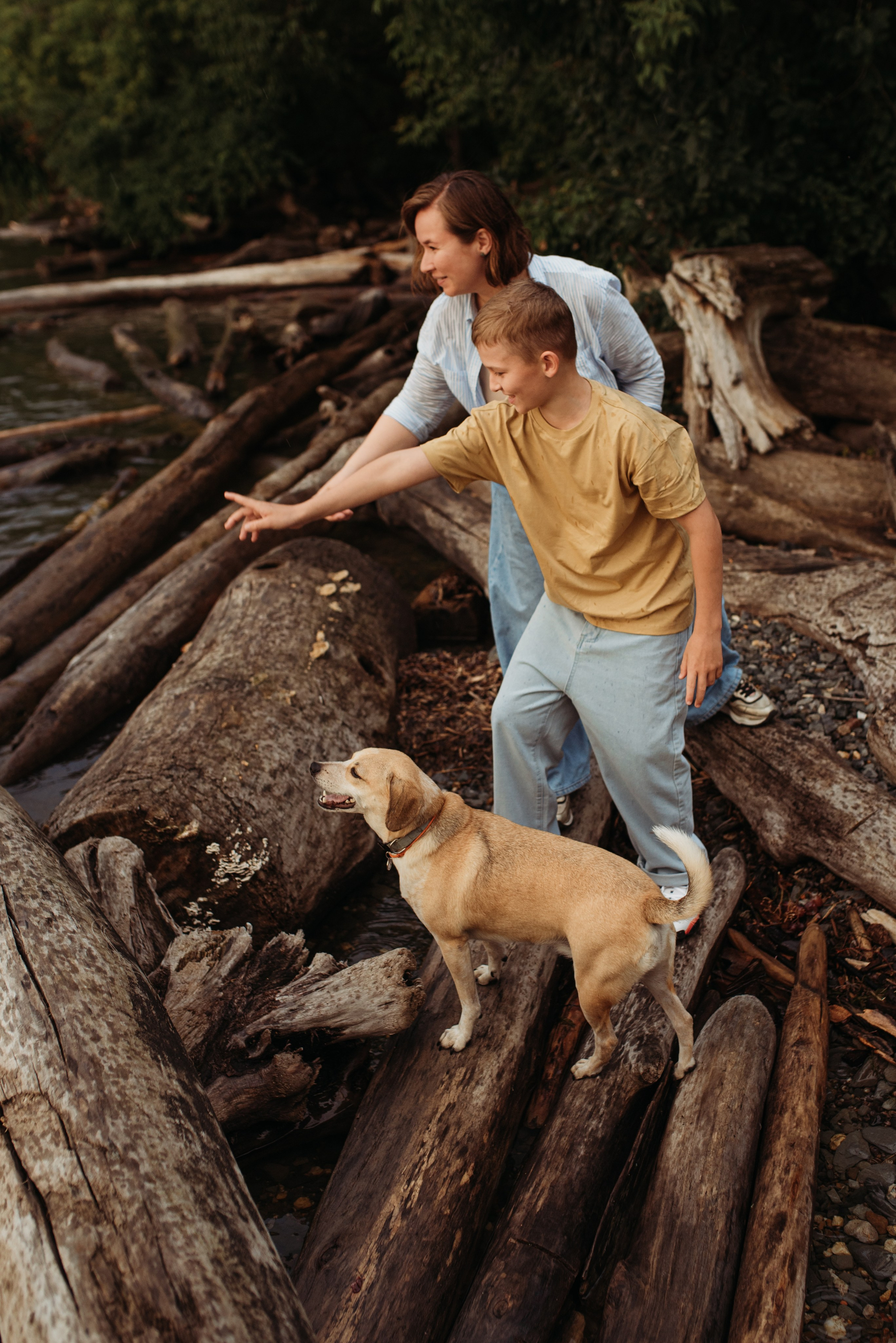 Даша, Самсон и Марсик. Семейный и детский фотограф в Новосибирске и Краснообске — Анна Ким