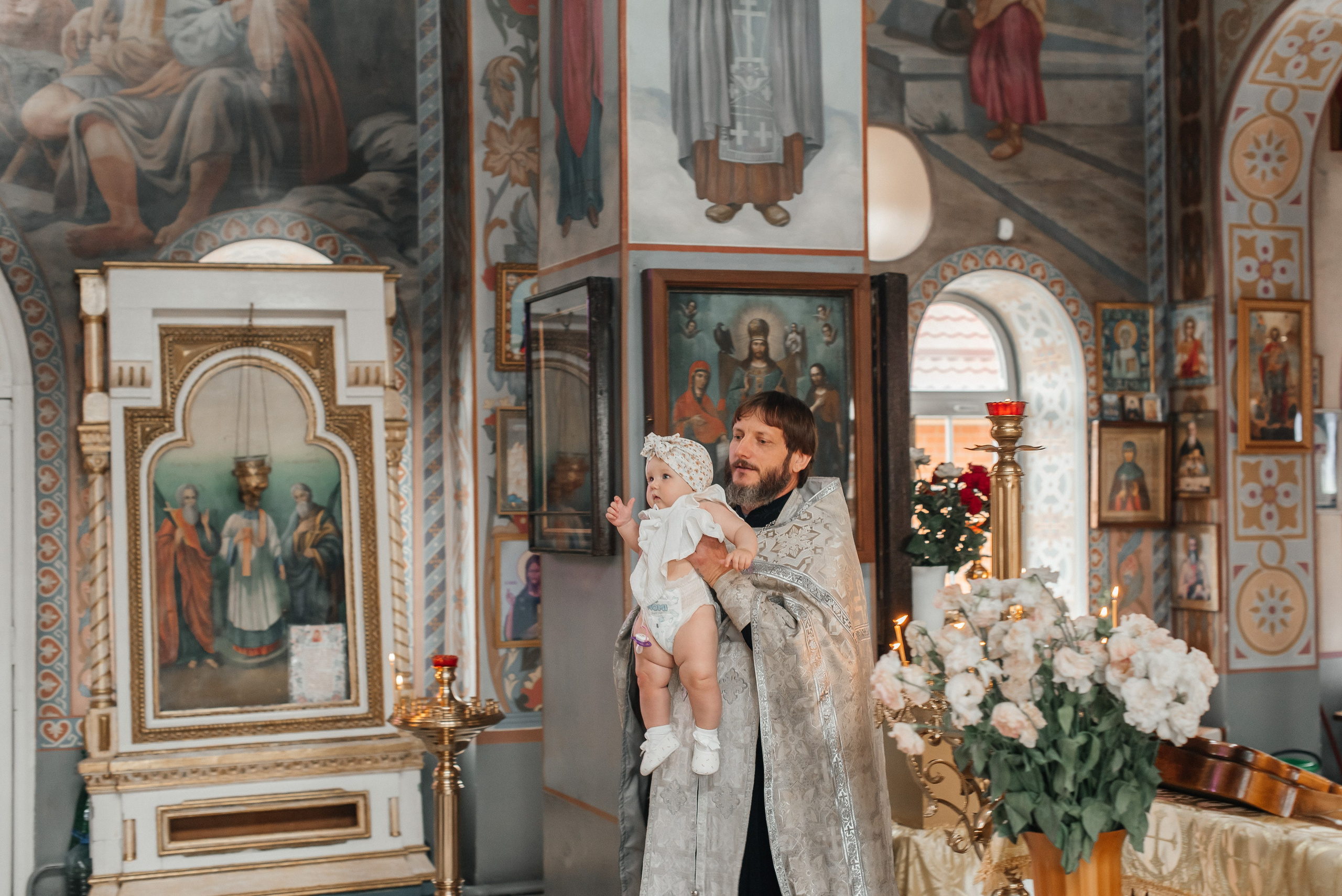 Крещение Марии. Детский и семейный фотограф выпускной альбом Приморско-Ахтарск