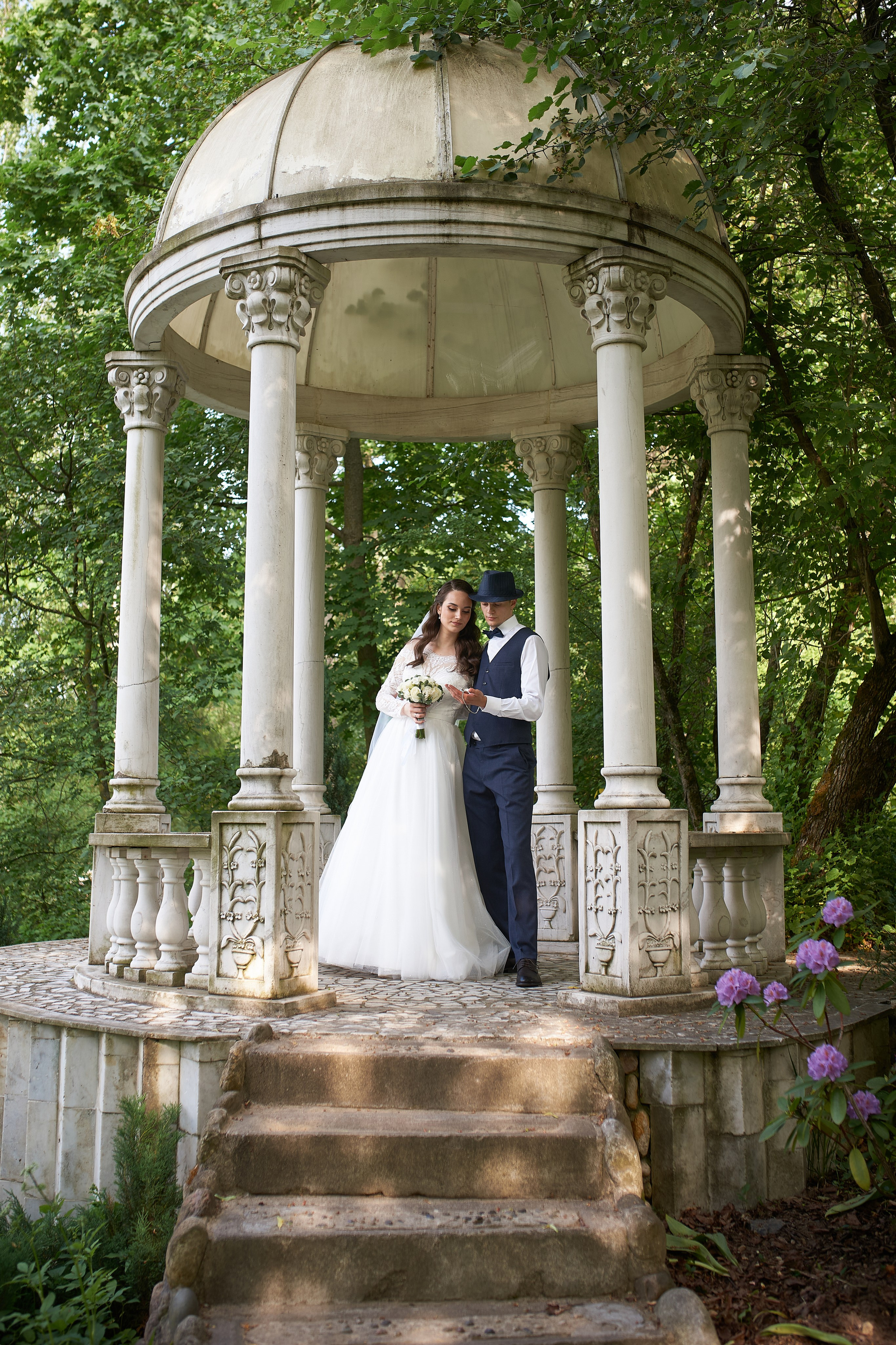 свадебная прогулка