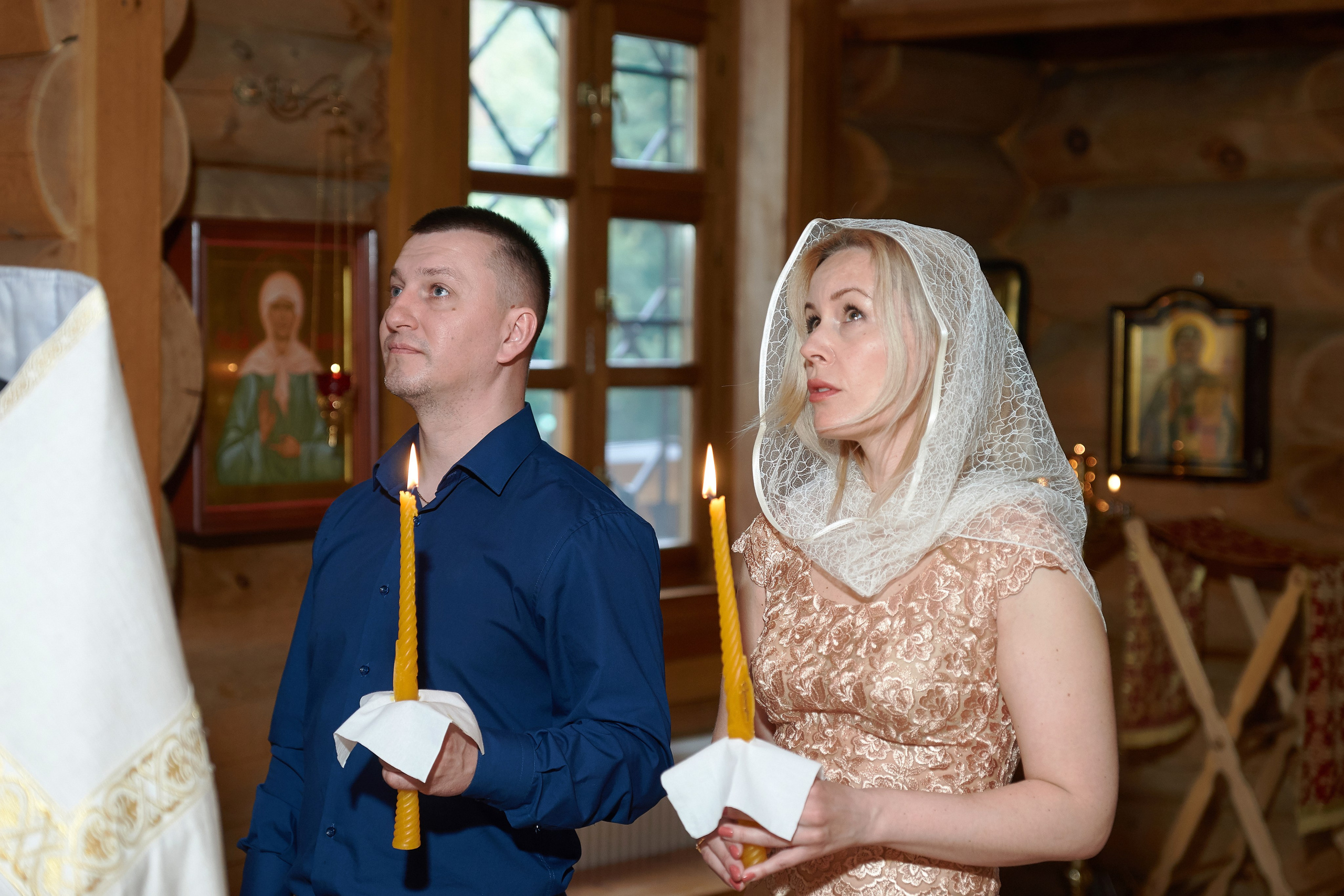 Венчание в Неопалимовской церкви. Балашиха