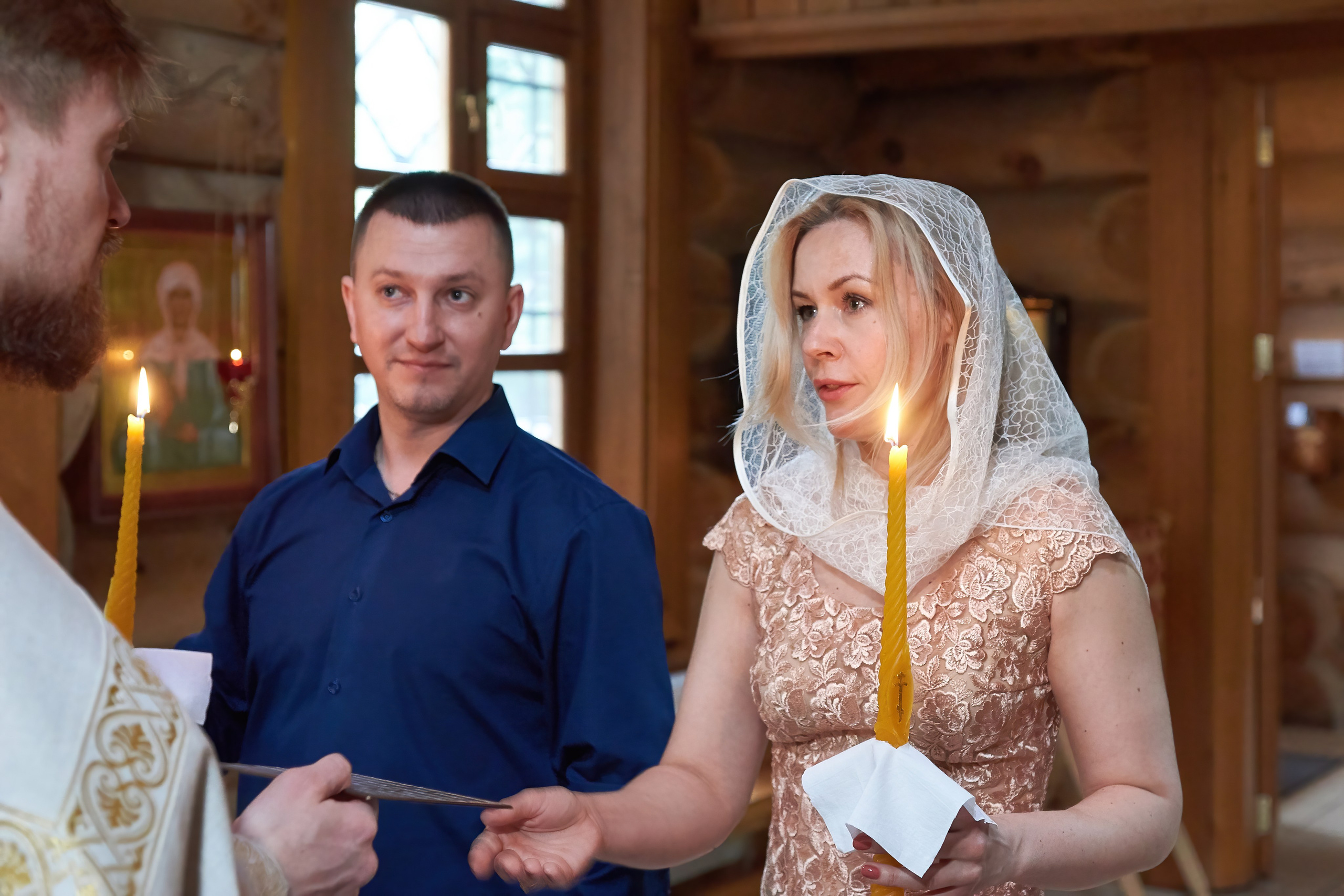 Венчание в Неопалимовской церкви. Балашиха