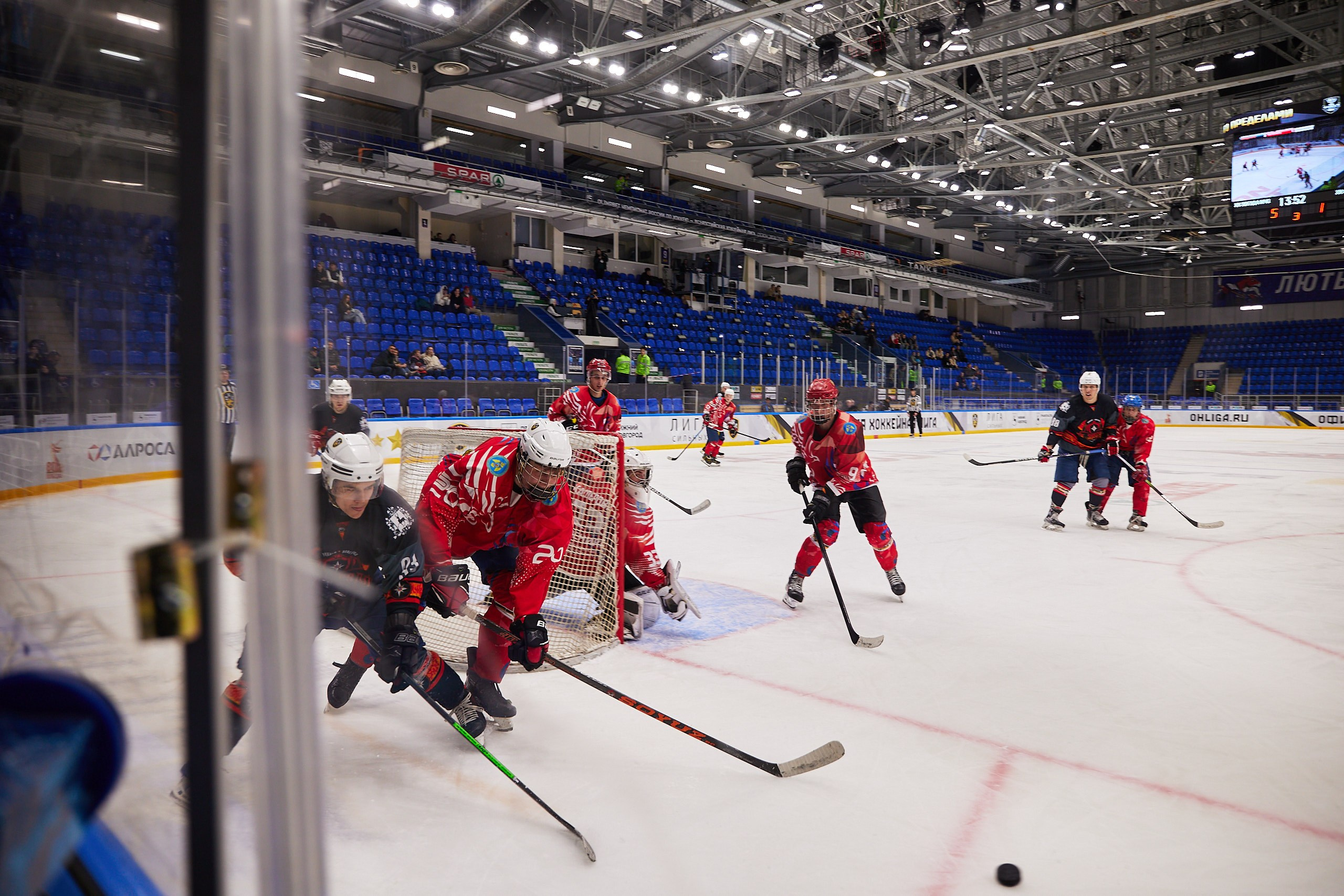 Репортаж. Офицерская хоккейная лига 2025 год. Спортивный фотограф Некрасов Денис