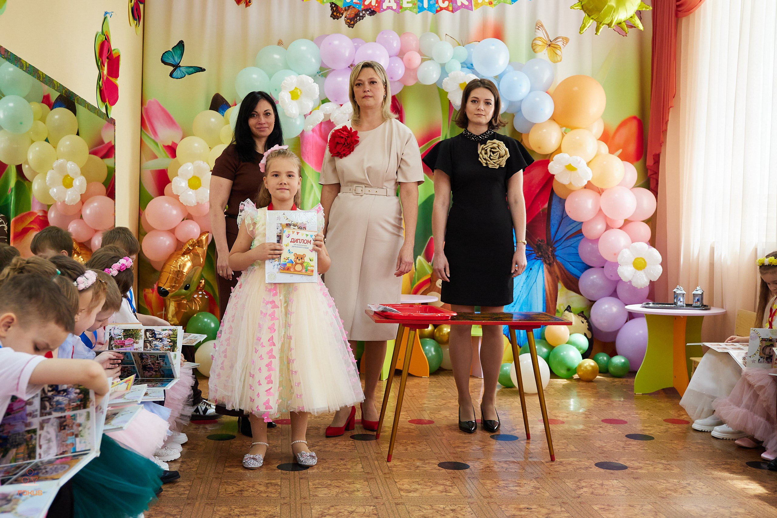 Выпускной детский сад. Спортивный фотограф Некрасов Денис