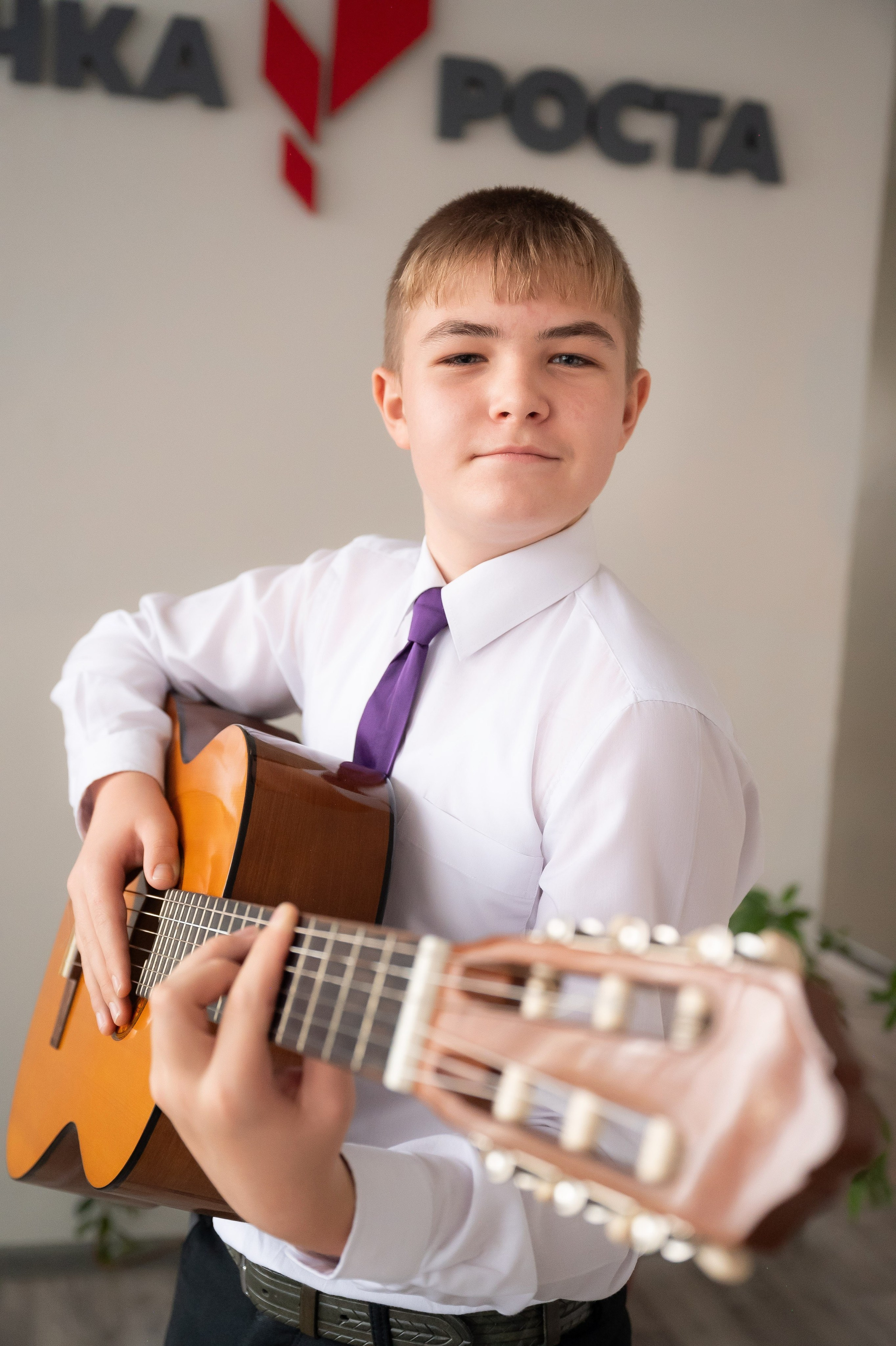 Школьникам. Антон и Татьяна Денисенко