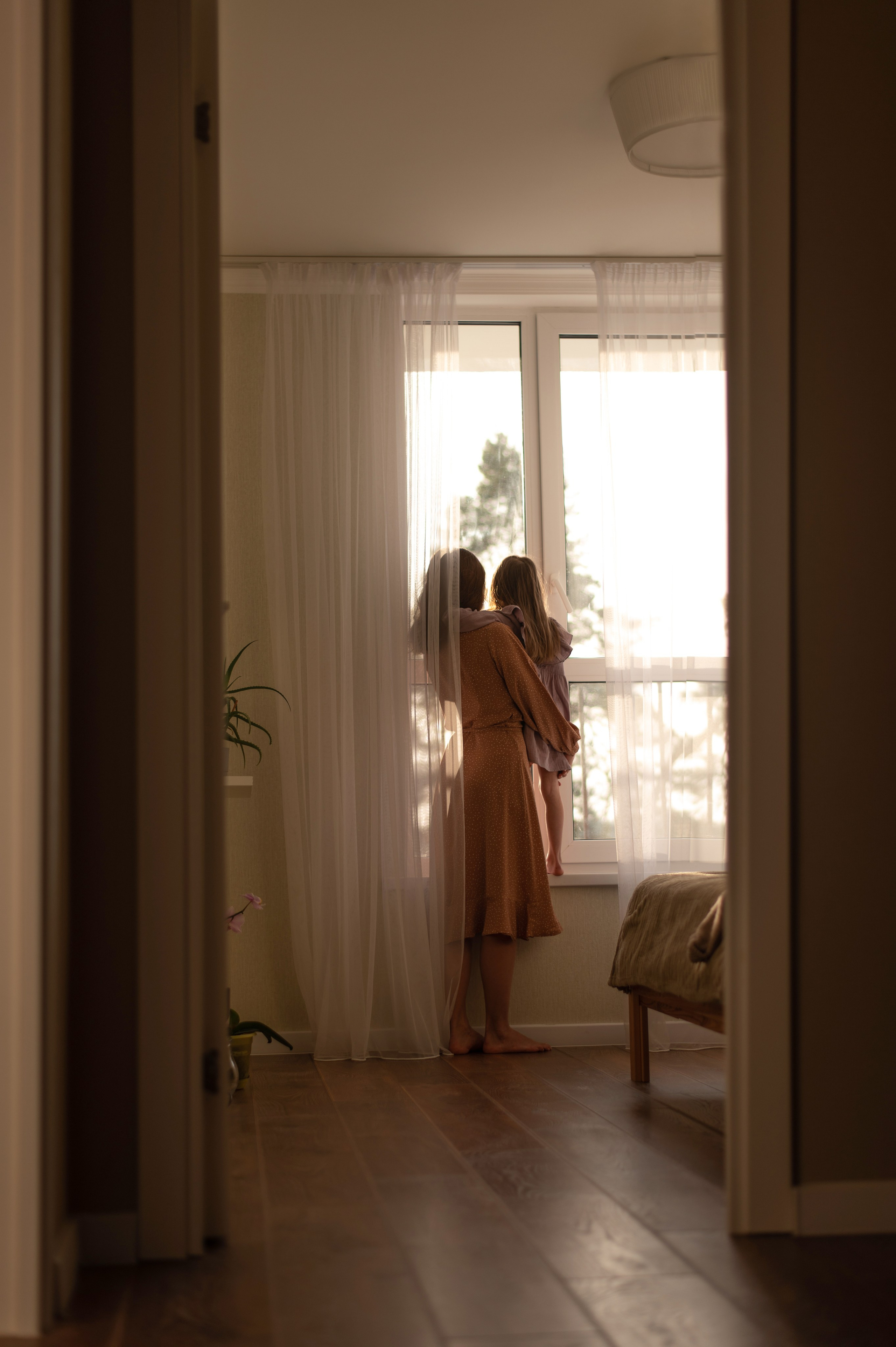 Съёмка семьи с новорожденным или малышом на ГВ. Семейный и детский фотограф в Москве Анна Оськина