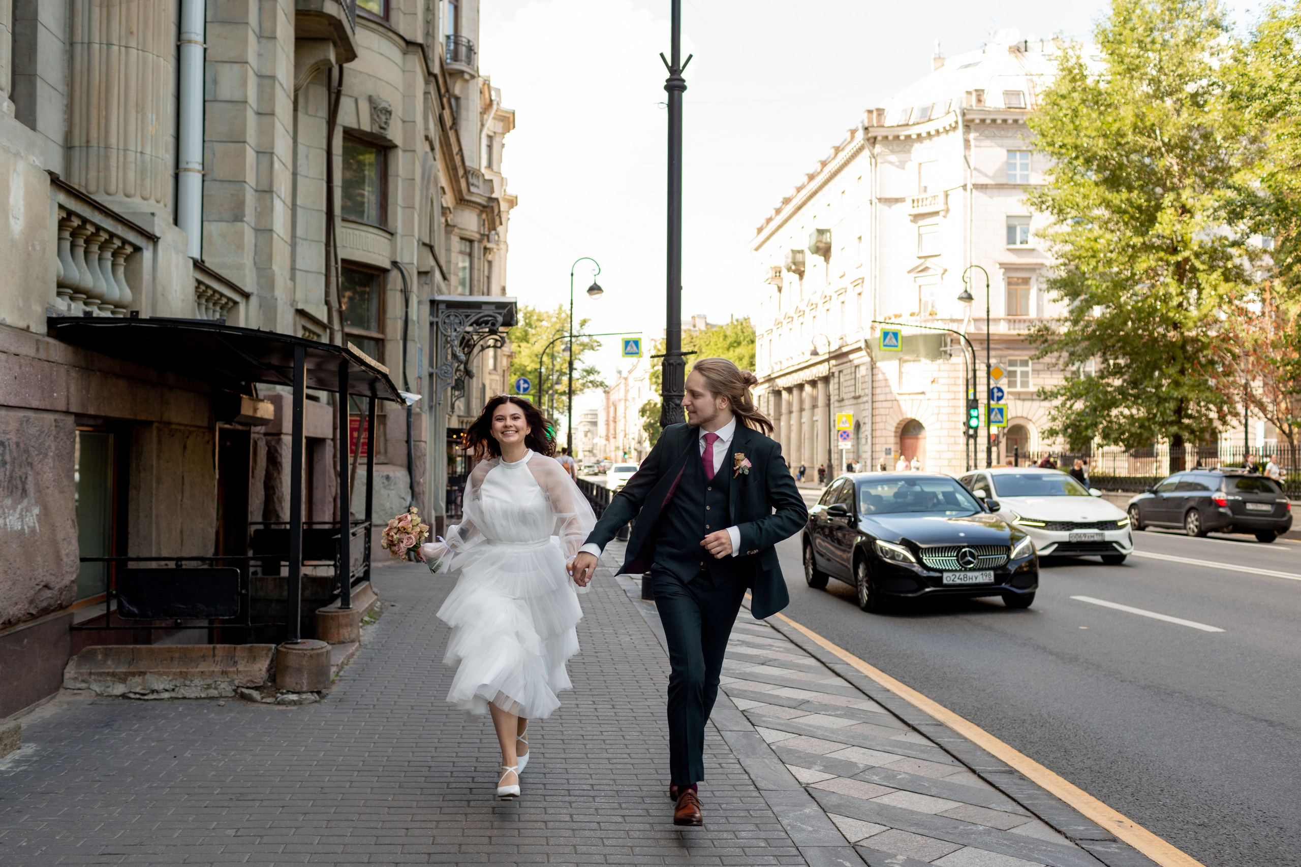 Свадебная фотосессия в Санкт-Петербурге. Свадебный фотограф Кирилл Белый
