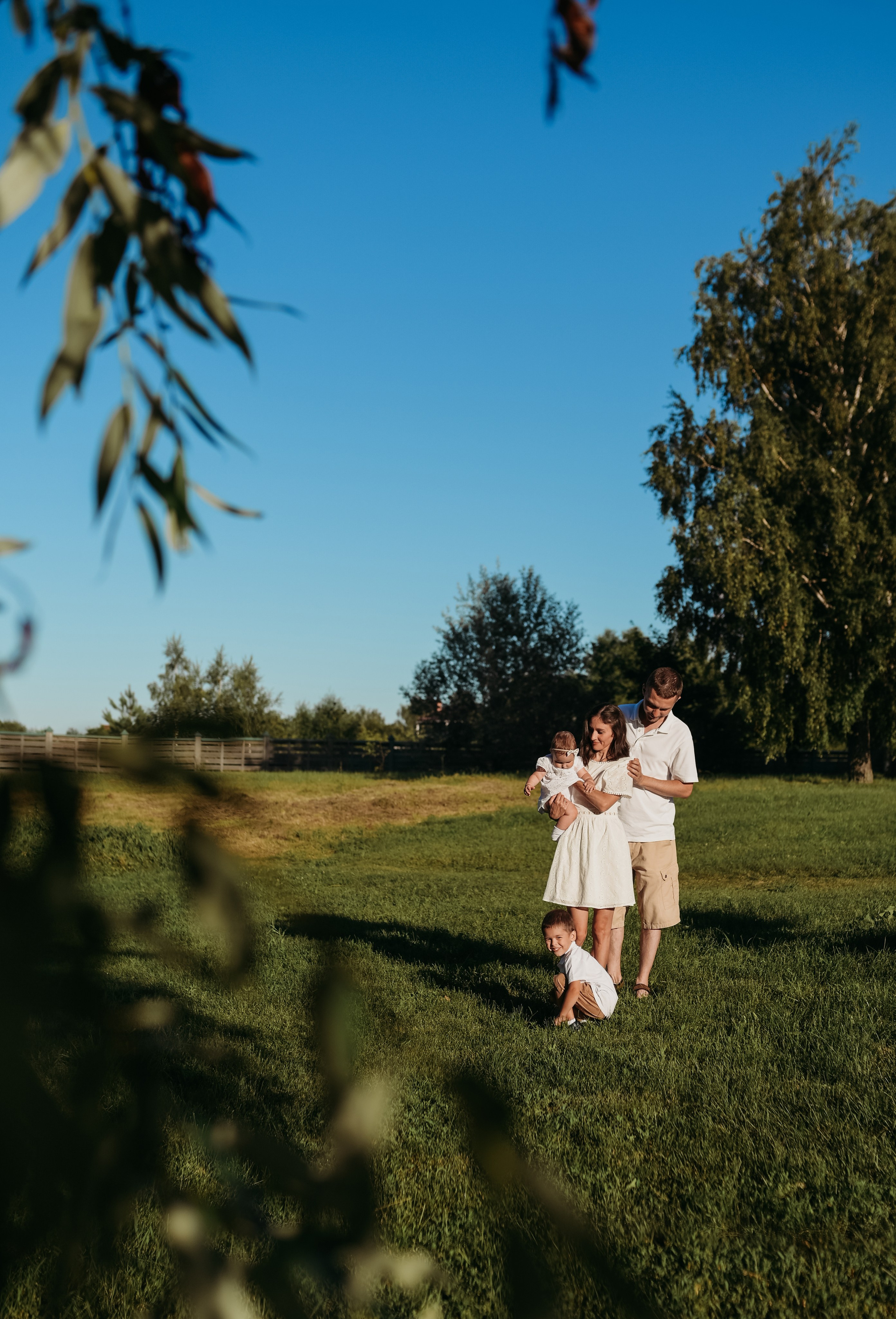 Семейные фотопрогулки. Семейный фотограф Олеся Батурина Рязань