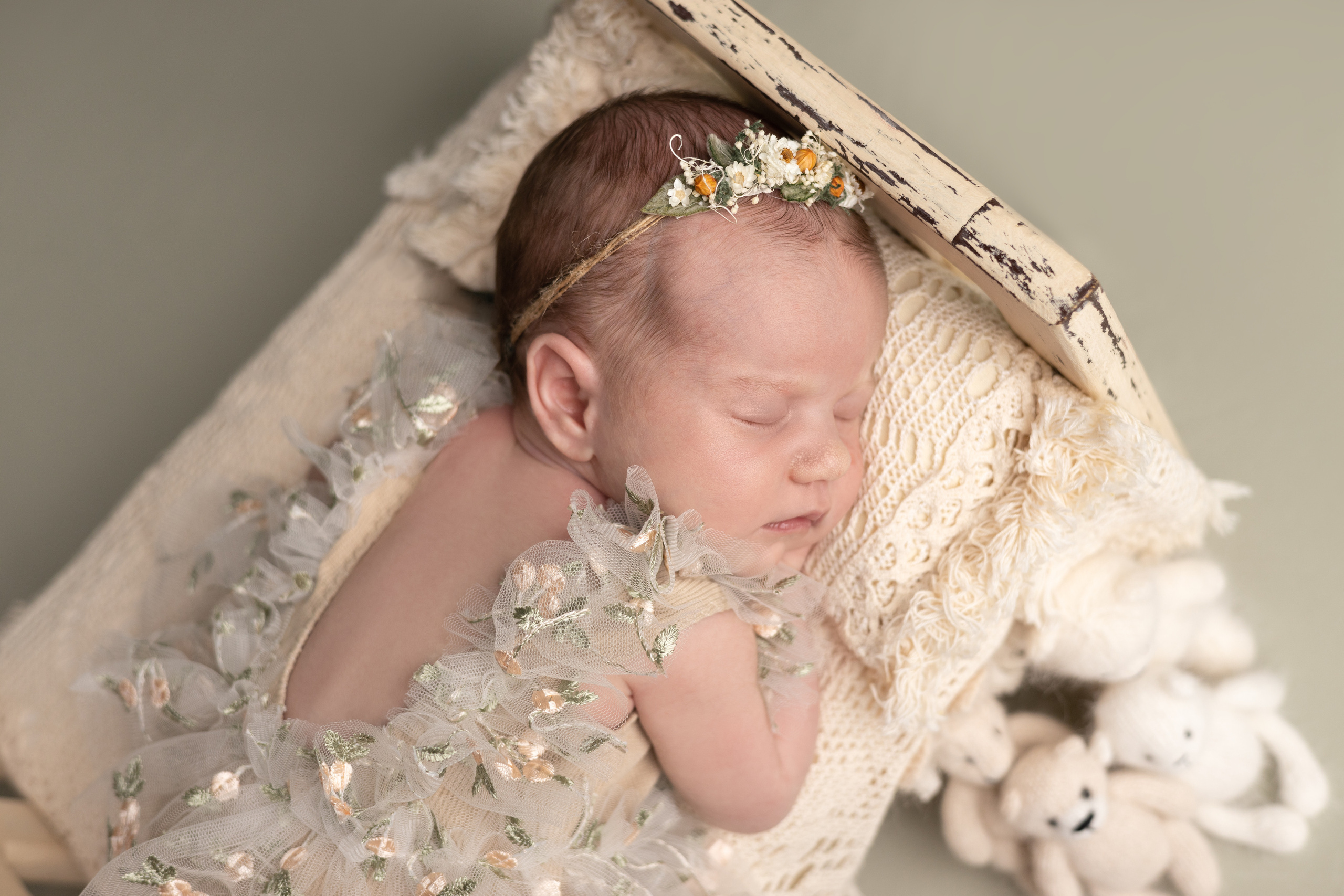 Агата 17 дней. Станисис Мила • Ньюборн фотограф в Москве