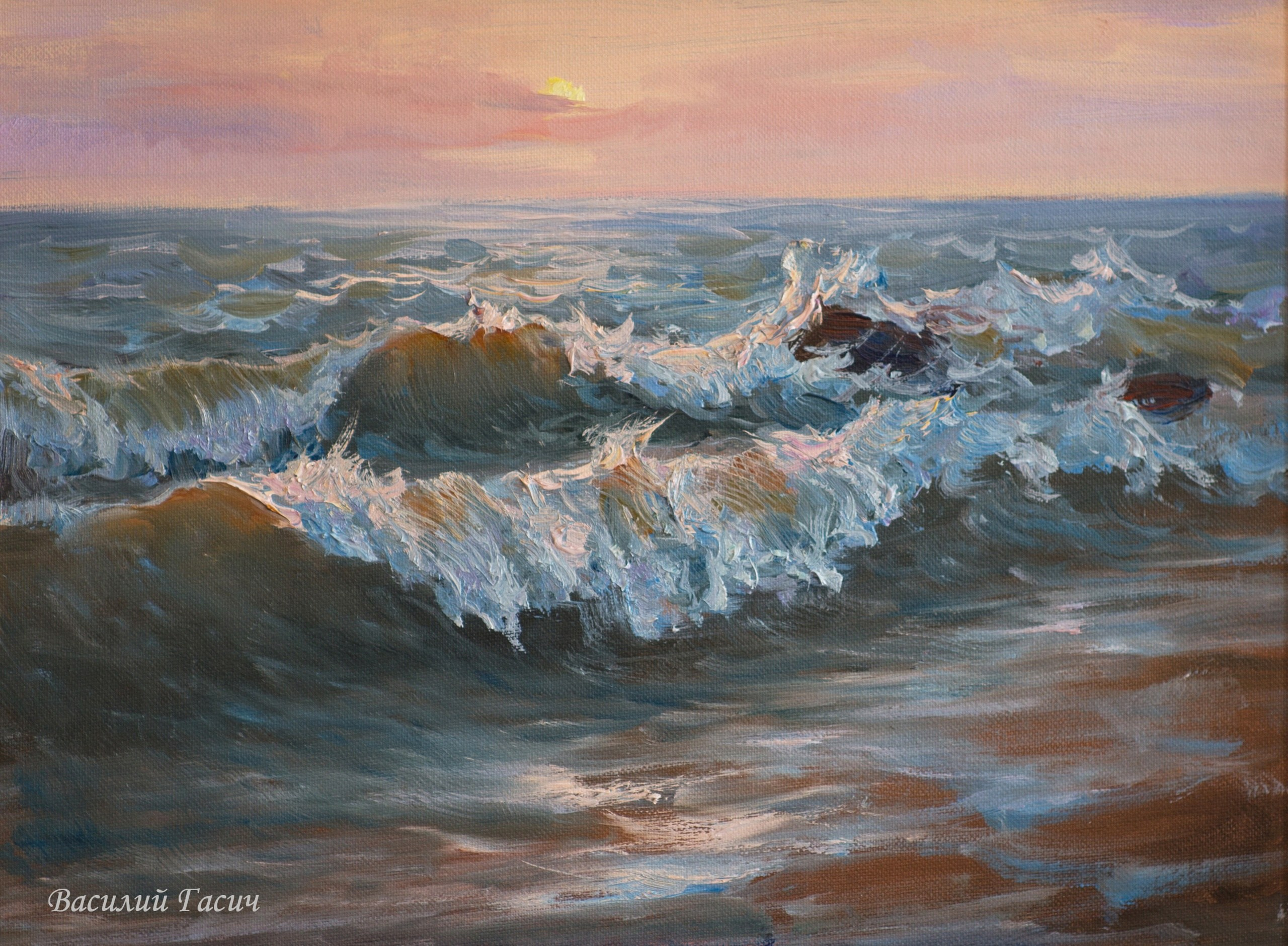 Пленэр / Plein air. Художник Василий Гасич