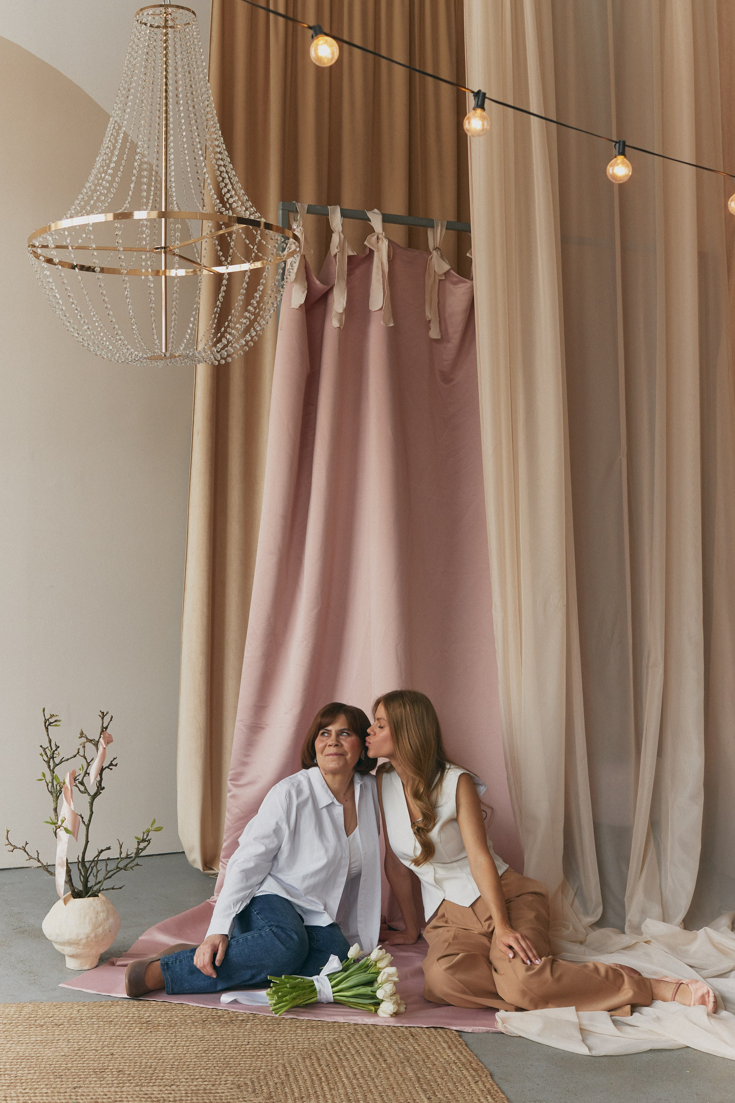 Мама и дочь. Свадебный фотограф Москва Татьяна Кундельчук