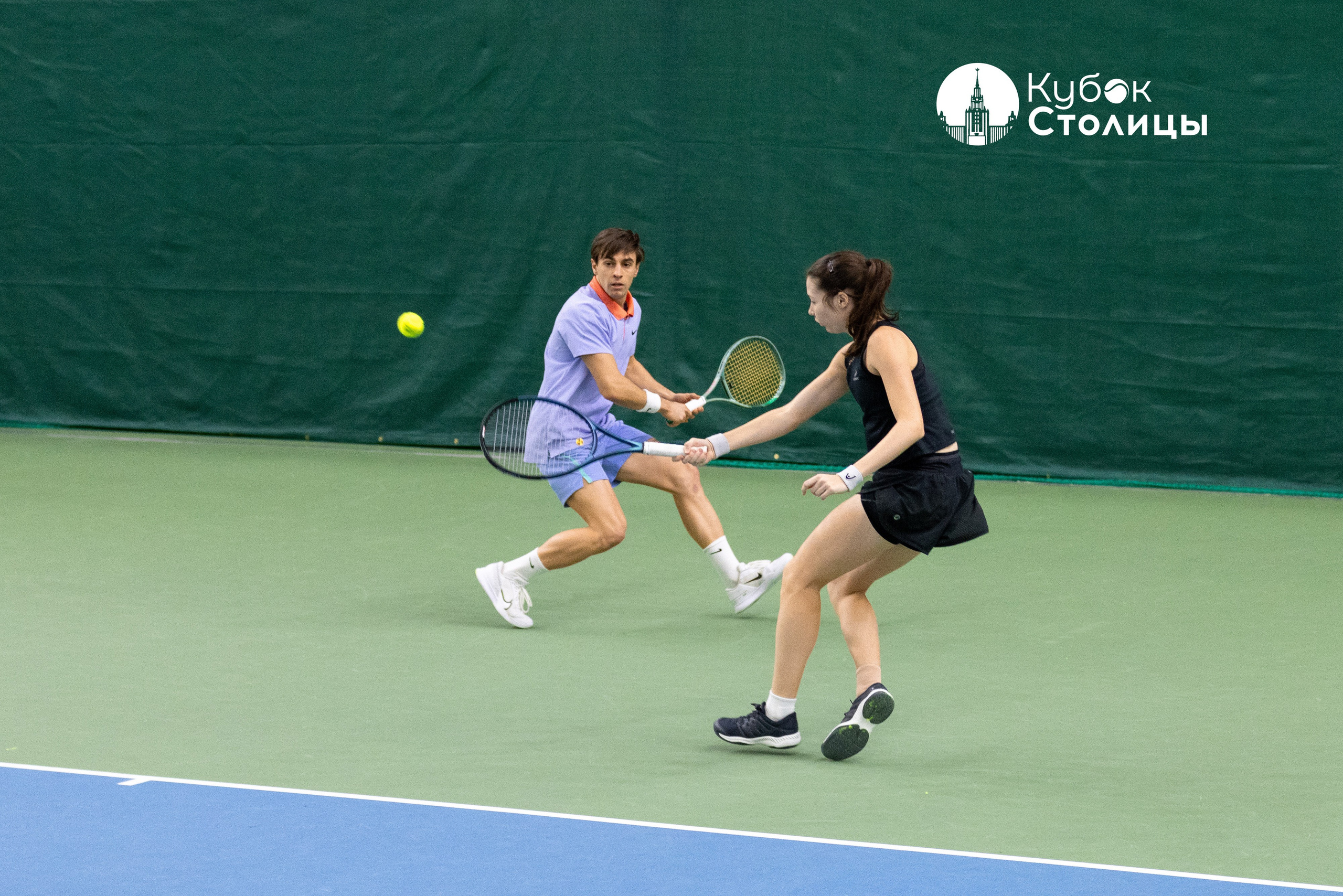 "Кубок столицы" в Лужниках, ALT Tennis // 29 декабря 2024. Спортивный фотограф Алексей Соломин